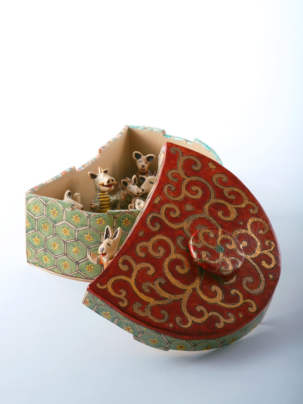 三日月音響匣 年を継ぐ者たちの宴には (18.6×24.9×高さ13.8cm)