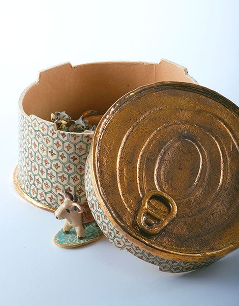 星座大缶匣 星座の物語を大きな缶に詰めて (18.9×22.5×高さ13.8㎝)