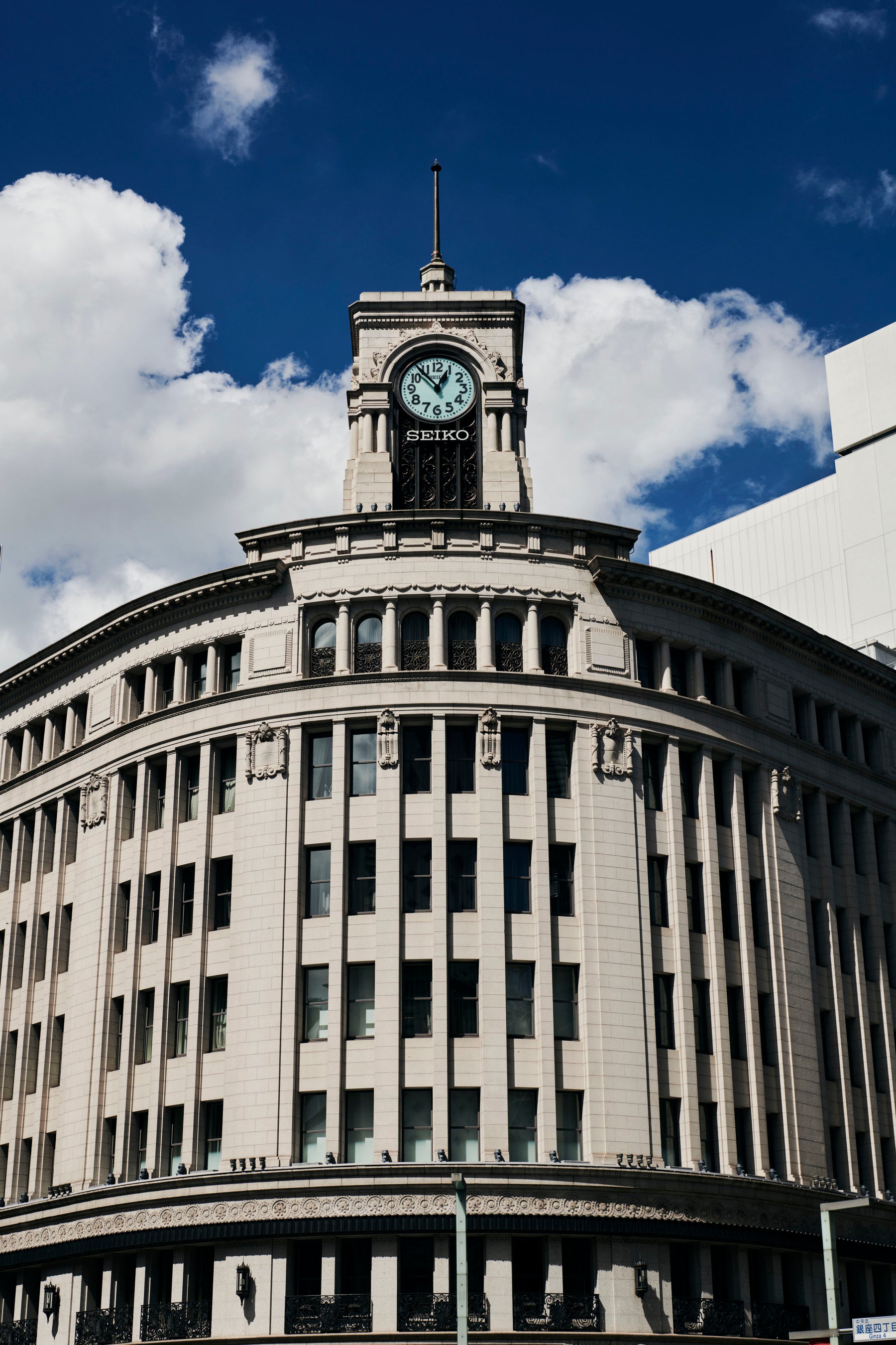 和光本店のあるセイコーハウス銀座