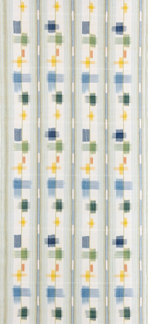 着尺「花織・若夏の栞織」(第64回日本伝統工芸展)