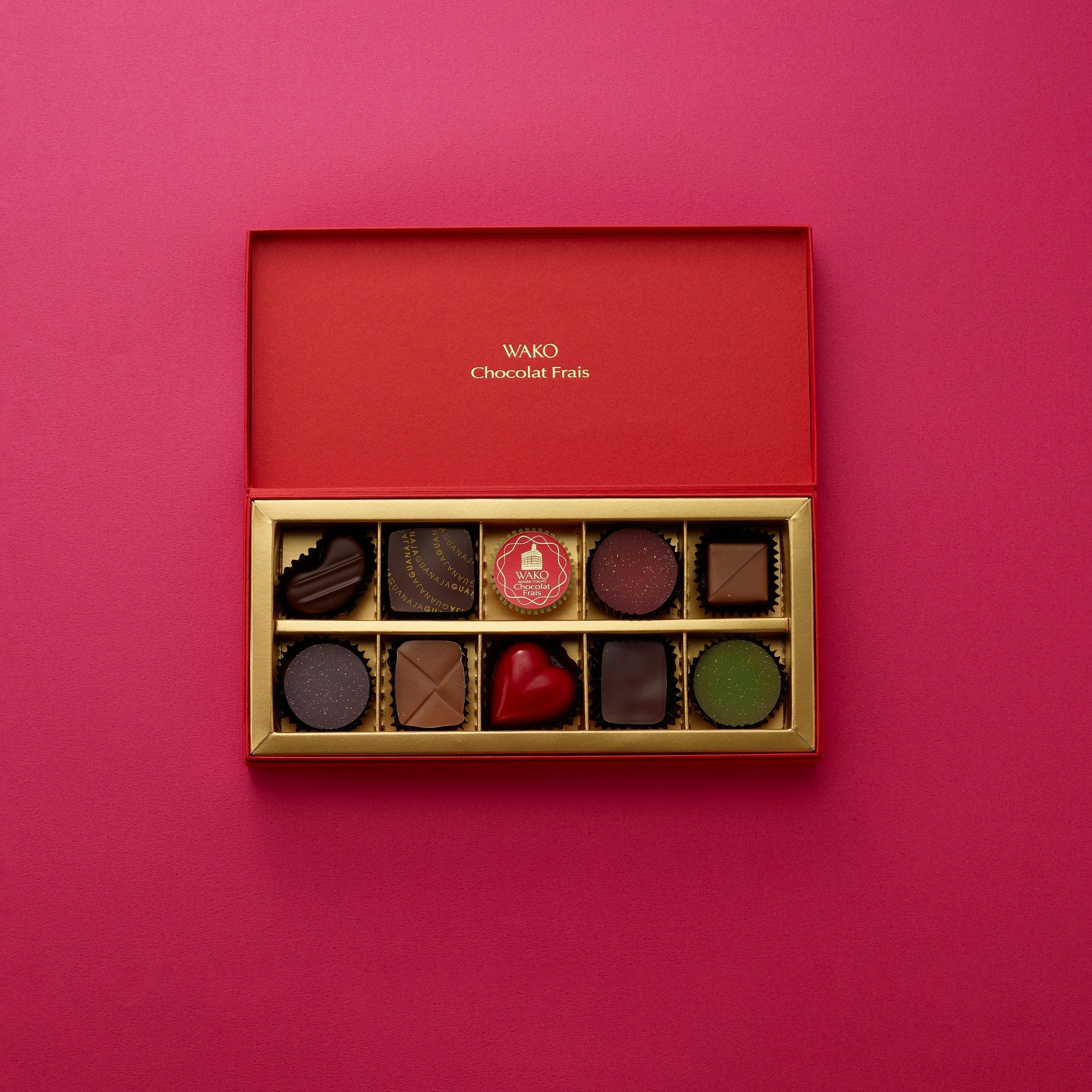 バレンタイン限定 ショコラ・フレ スペシャリテ　3個 税込￥1,512 ／ 5個 税込￥2,376 ／ 10 個 税込￥4,212 ／ 15 個 税込￥6,156