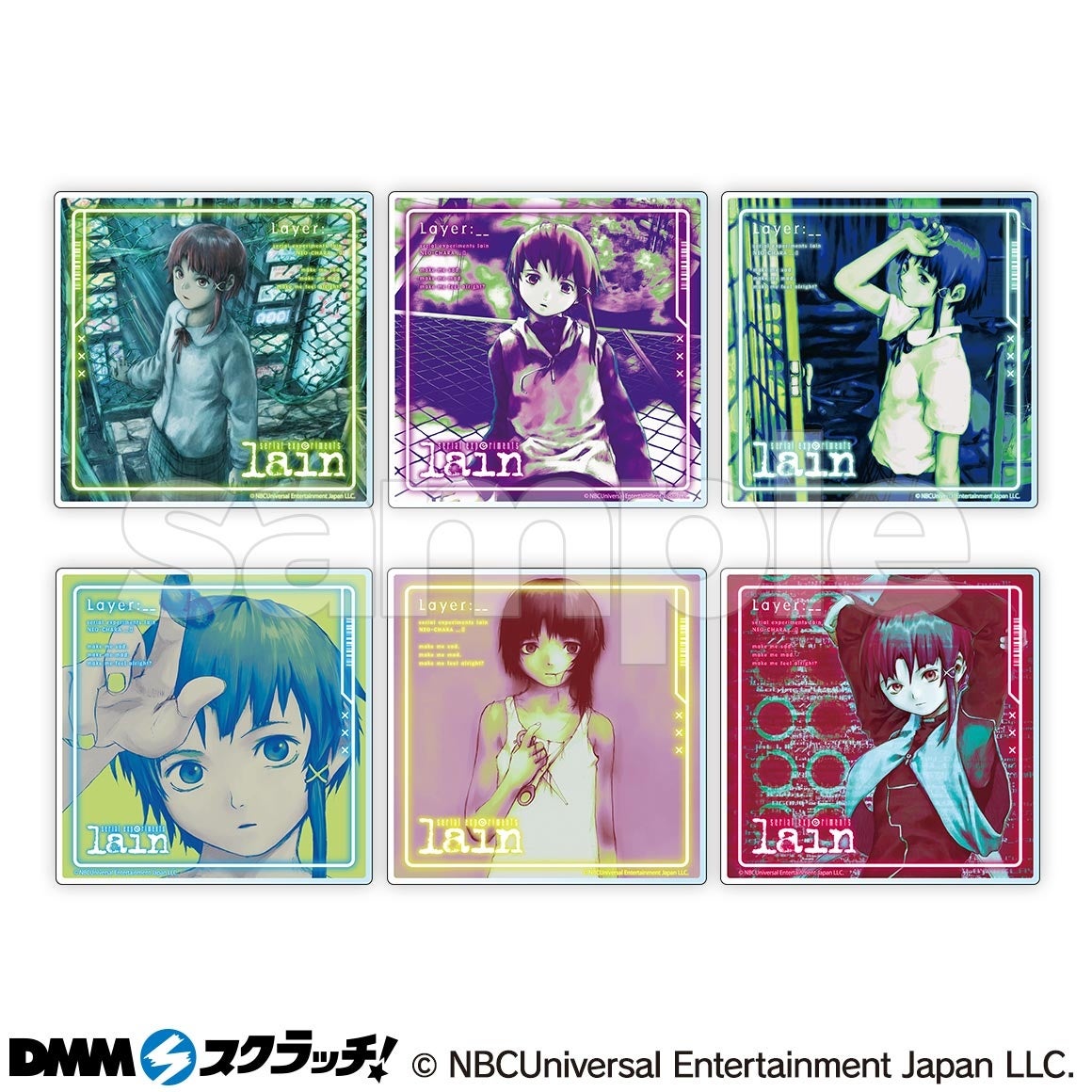 serial experiments lain DMMスクラッチA賞 祝・安倍𠮷俊画業30周年記念！「「serial experiments lain