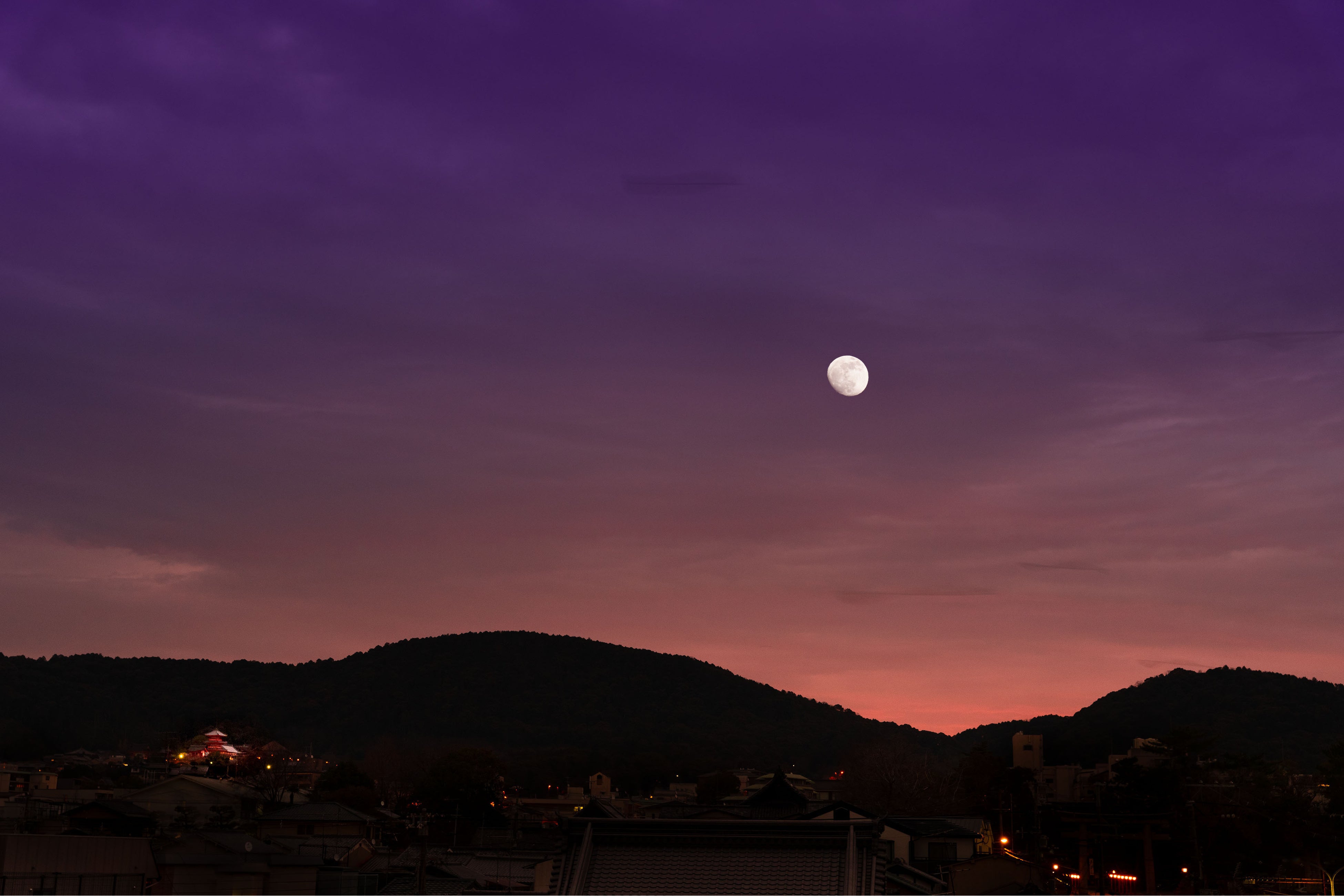 屋上庭園「極月」