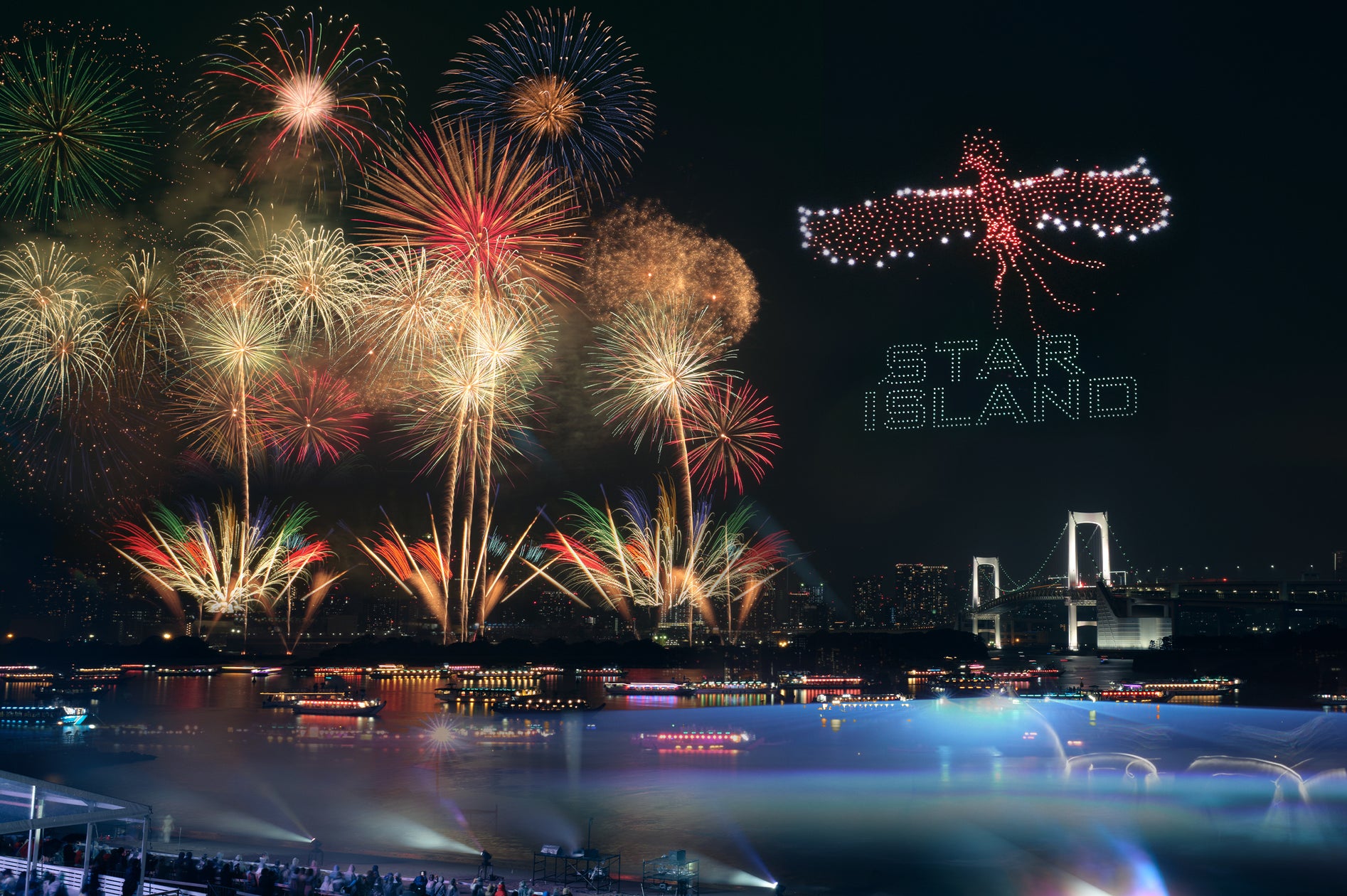 最先端と感動が交差した夜「STAR ISLAND 2025」圧巻のステージで東京湾が歓声に染まる | エイベックス・エンタテインメント株式会社のプレスリリース