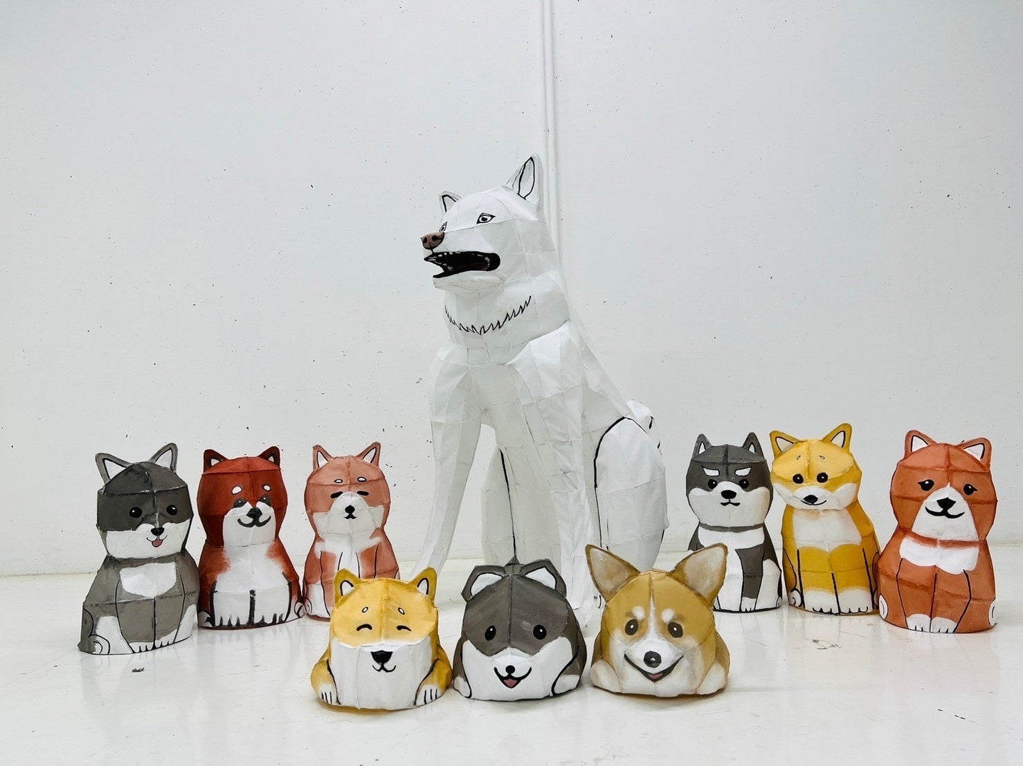 松江城のアイドル犬「はなちゃん」がねぶたとなり「松江水燈路」を盛り上げます！