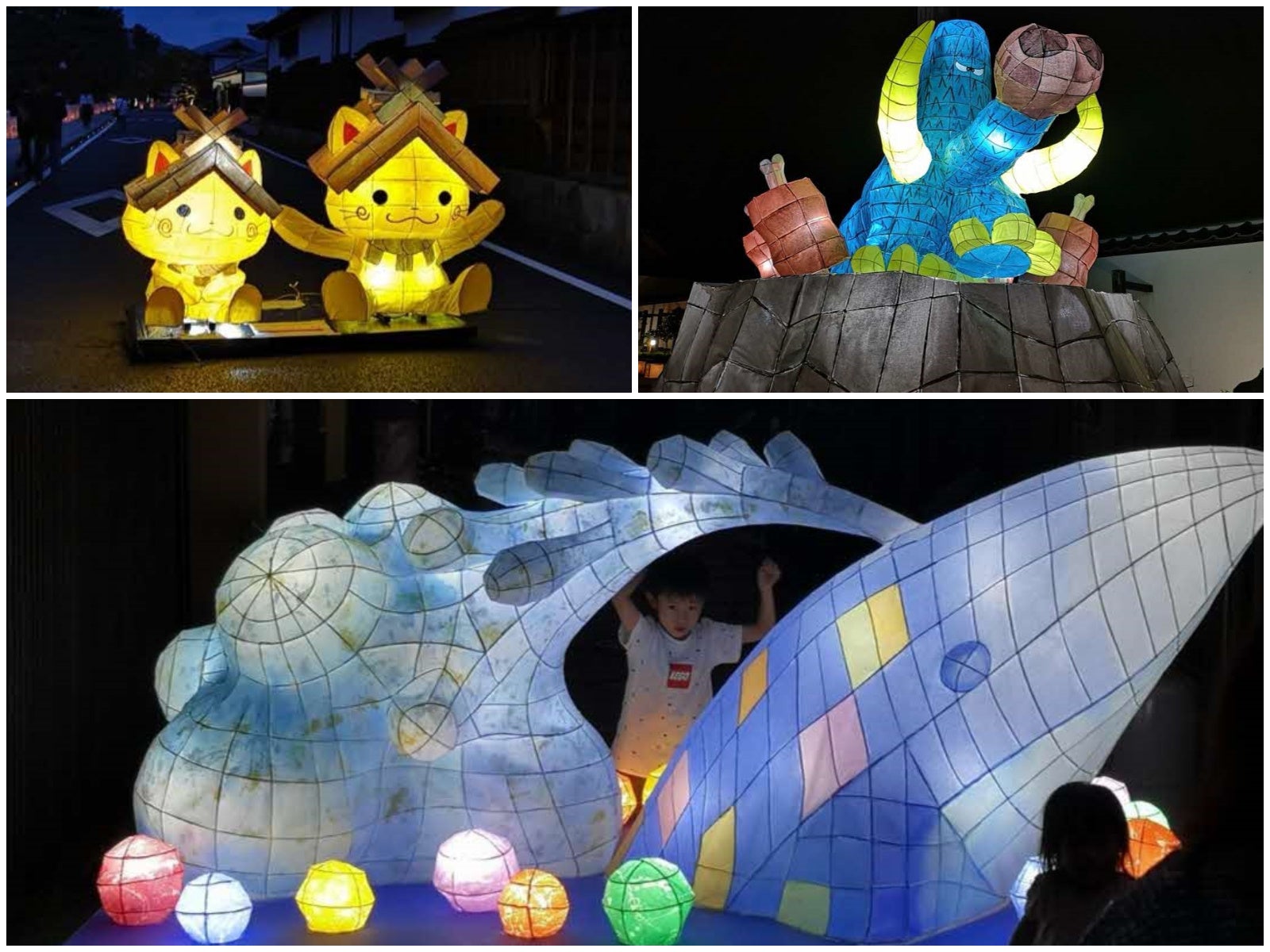 これまで制作してきたねぶた例。