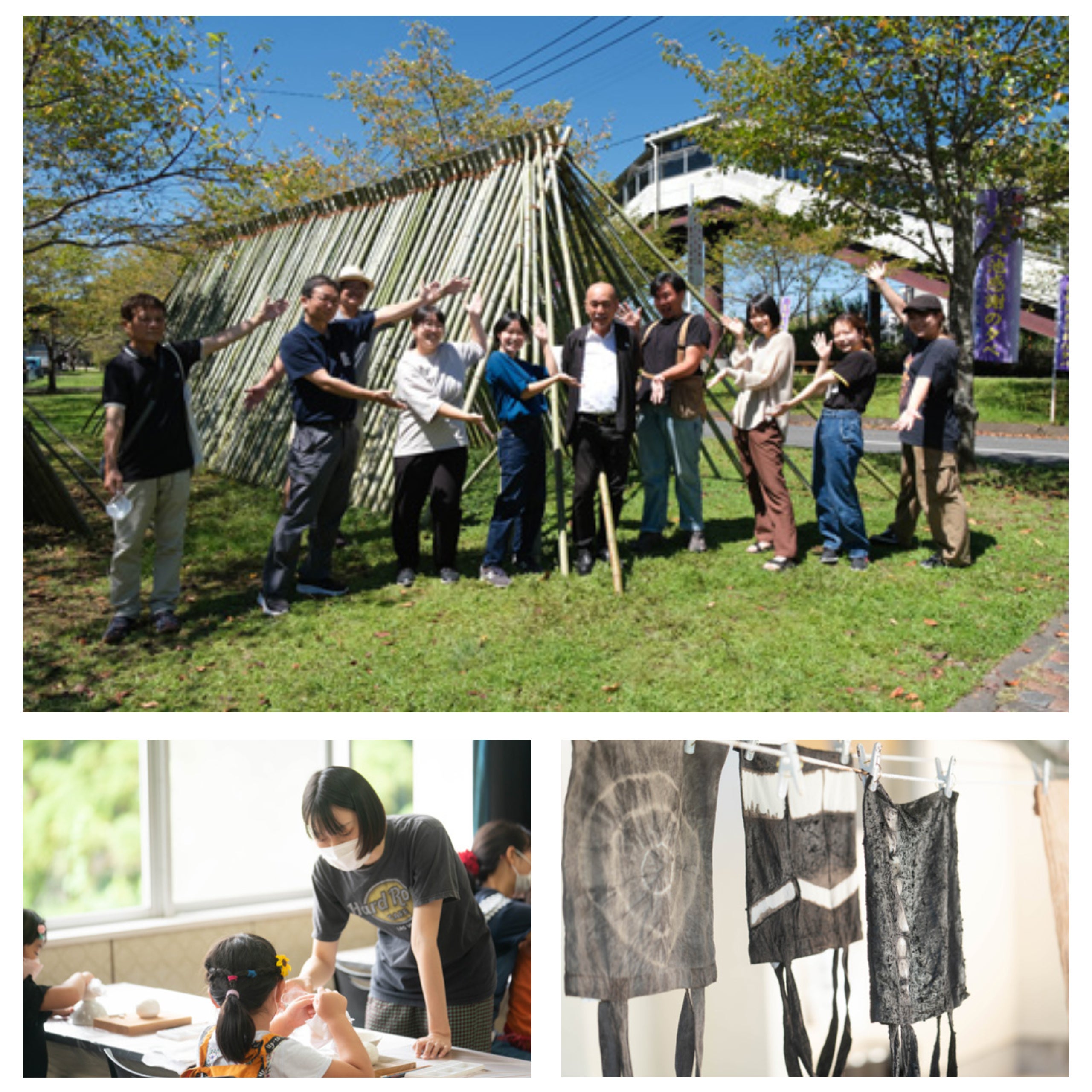 2022年の湧水町でのワークショップの様子