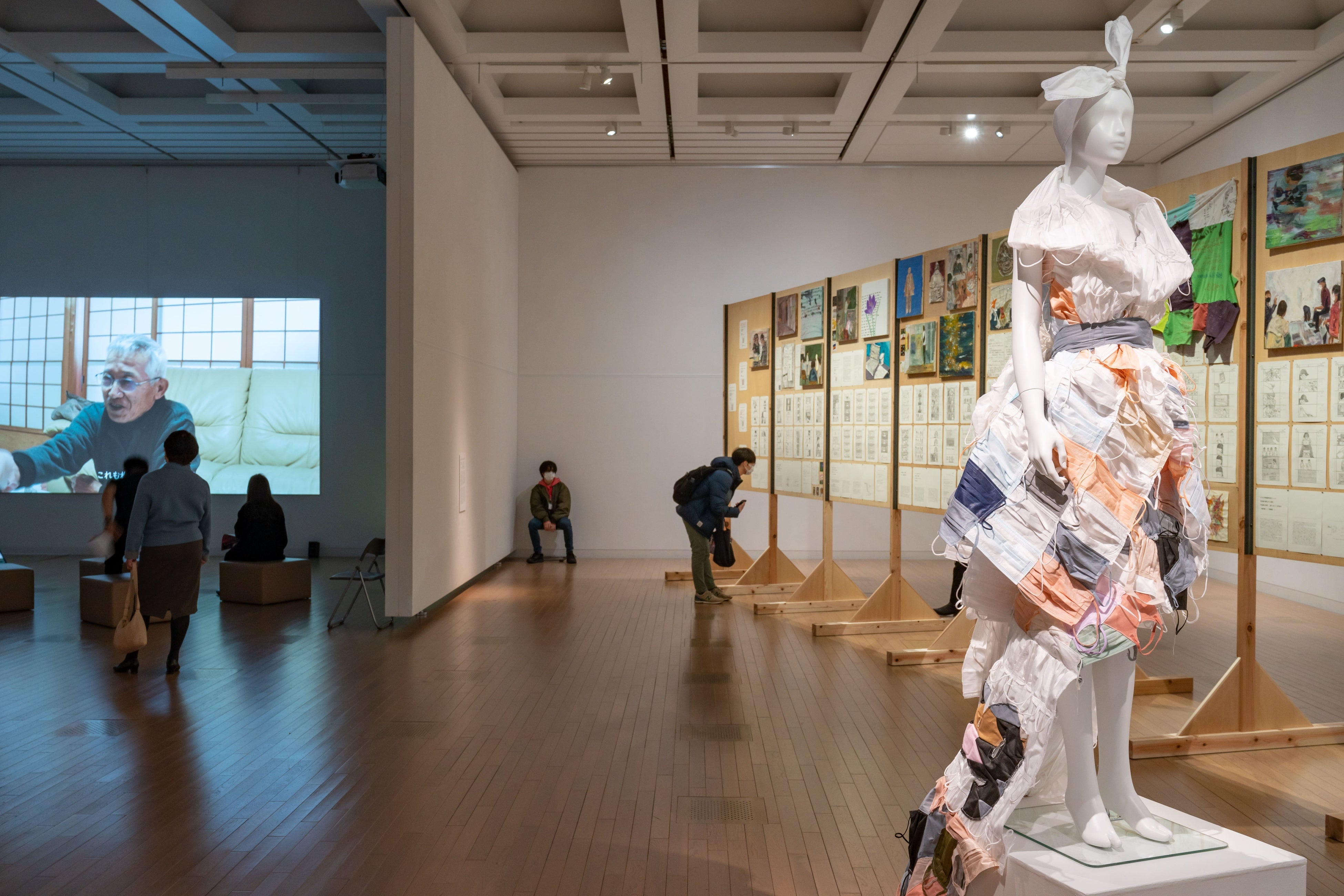 昨年度のDOUBLE ANNUALの様子＠国立新美術館