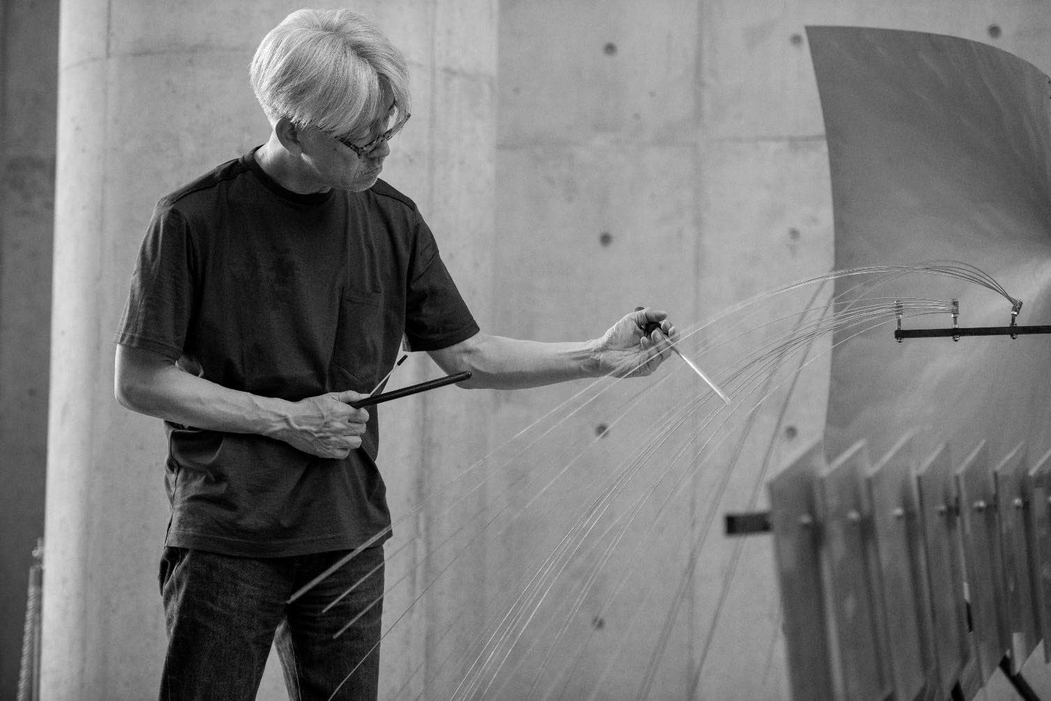 2016年8月5 日｜京都市立芸術大学 バシェ音響彫刻のレコーディング Photo by Shiro Takatani