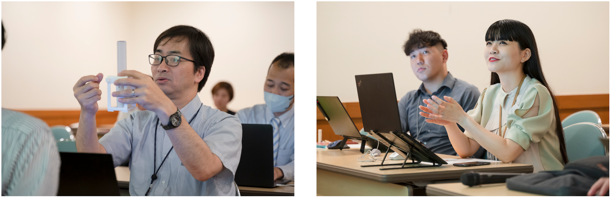 最終審査では、大創産業のバイヤーから質問やアドバイスも活発に行われた