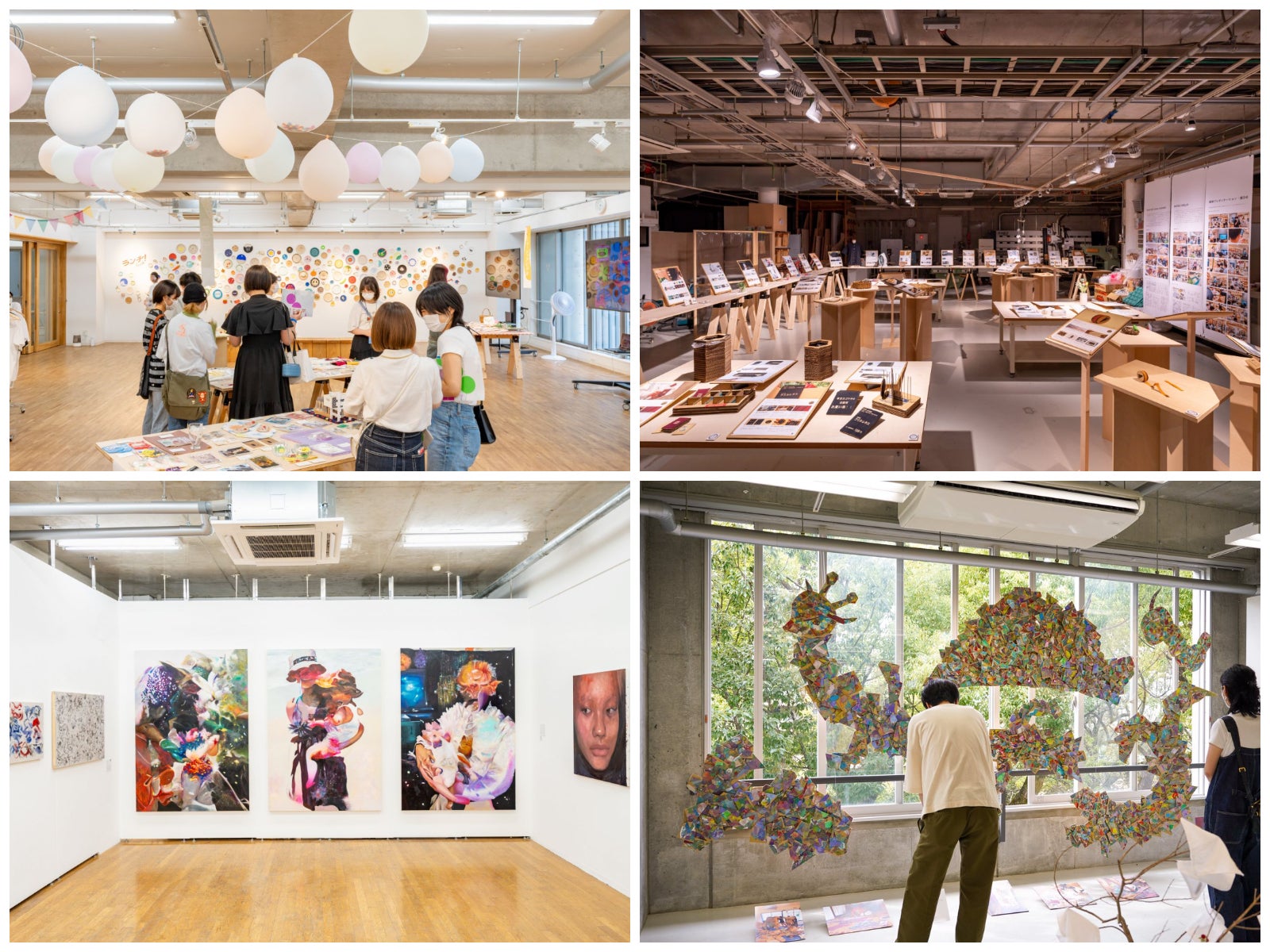 昨年の作品展の様子