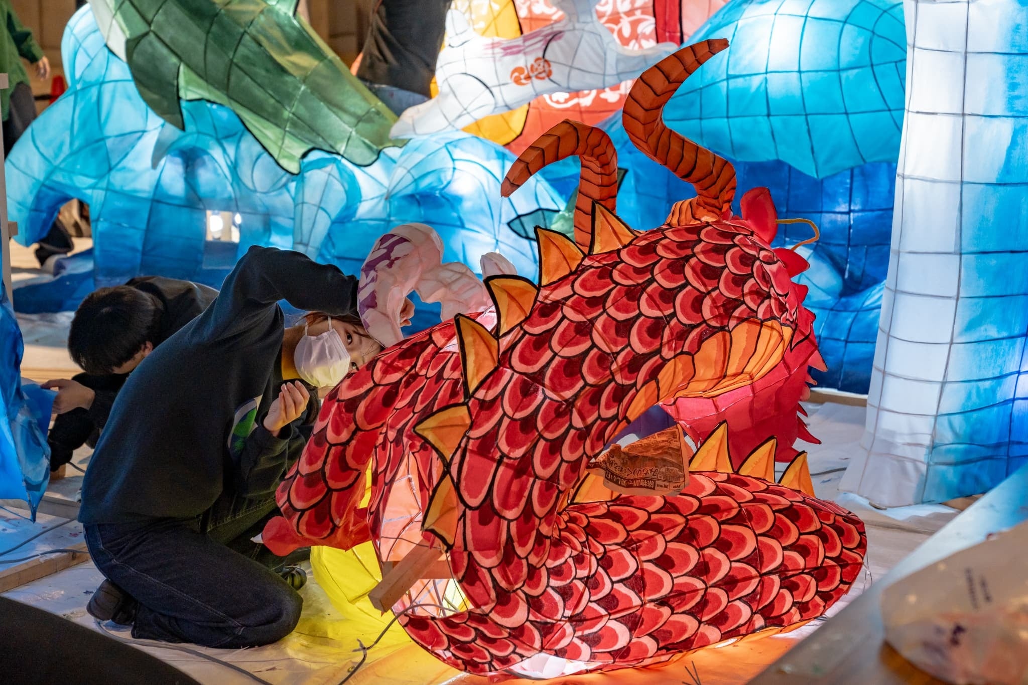 昨年の作業の様子