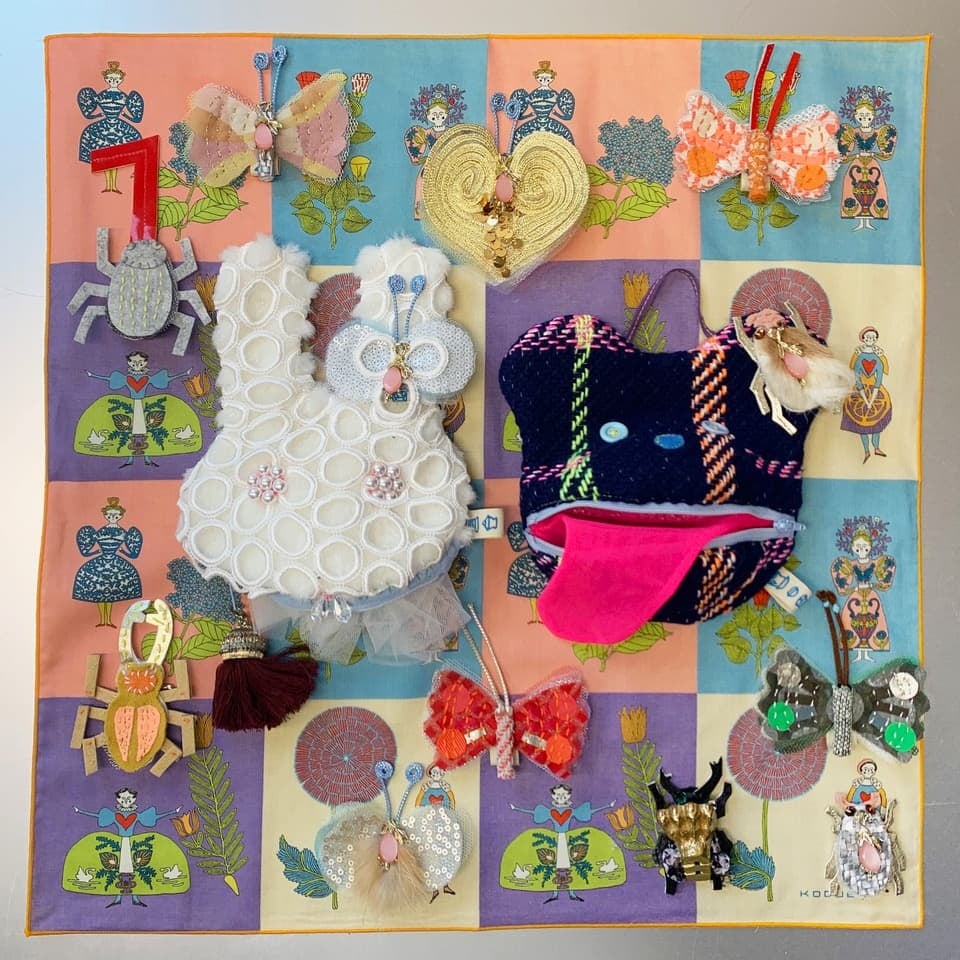 ひびのこづえ「ちいさな生きもののブローチをつくる」