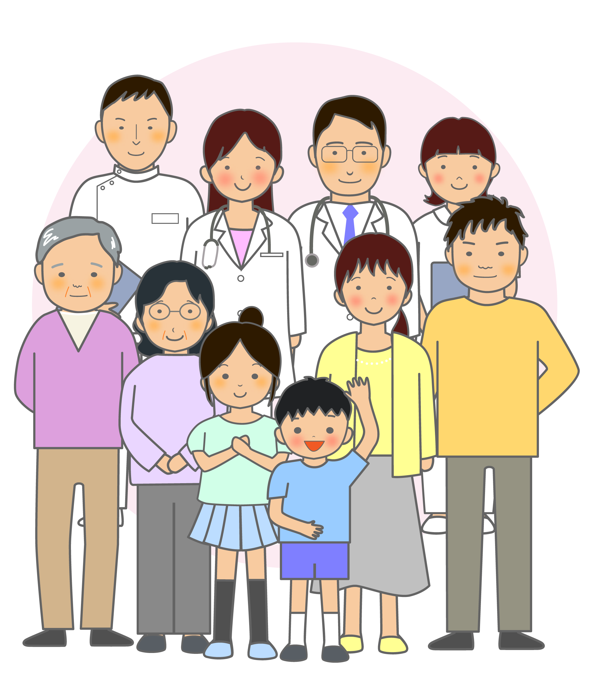 イラスト：小山紀枝さん（乳がん経験者）