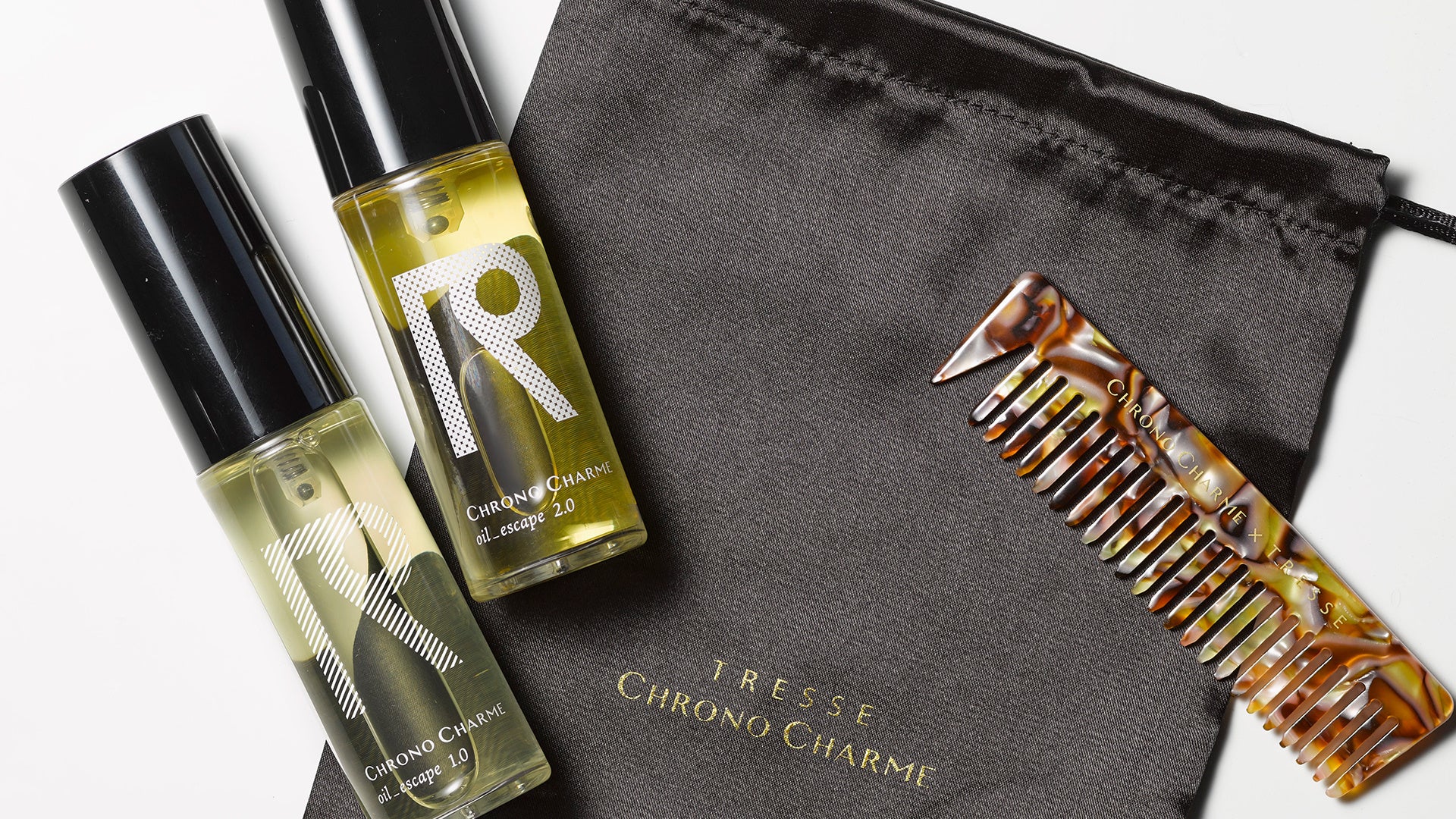 CHRONO CHARME × TRESSE コラボレーション。ヘアアーティストが