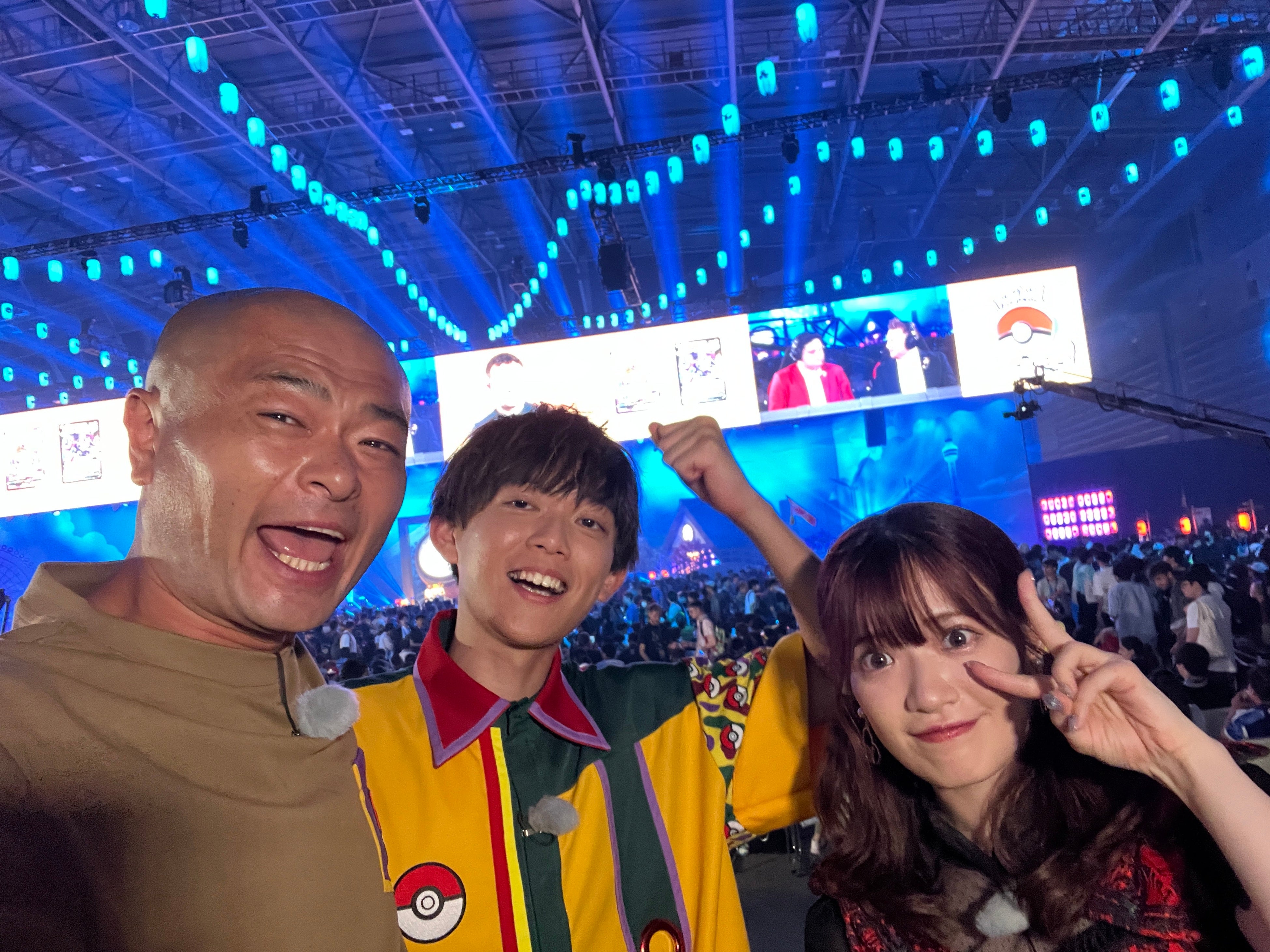 世界大会会場の熱気に大興奮！！