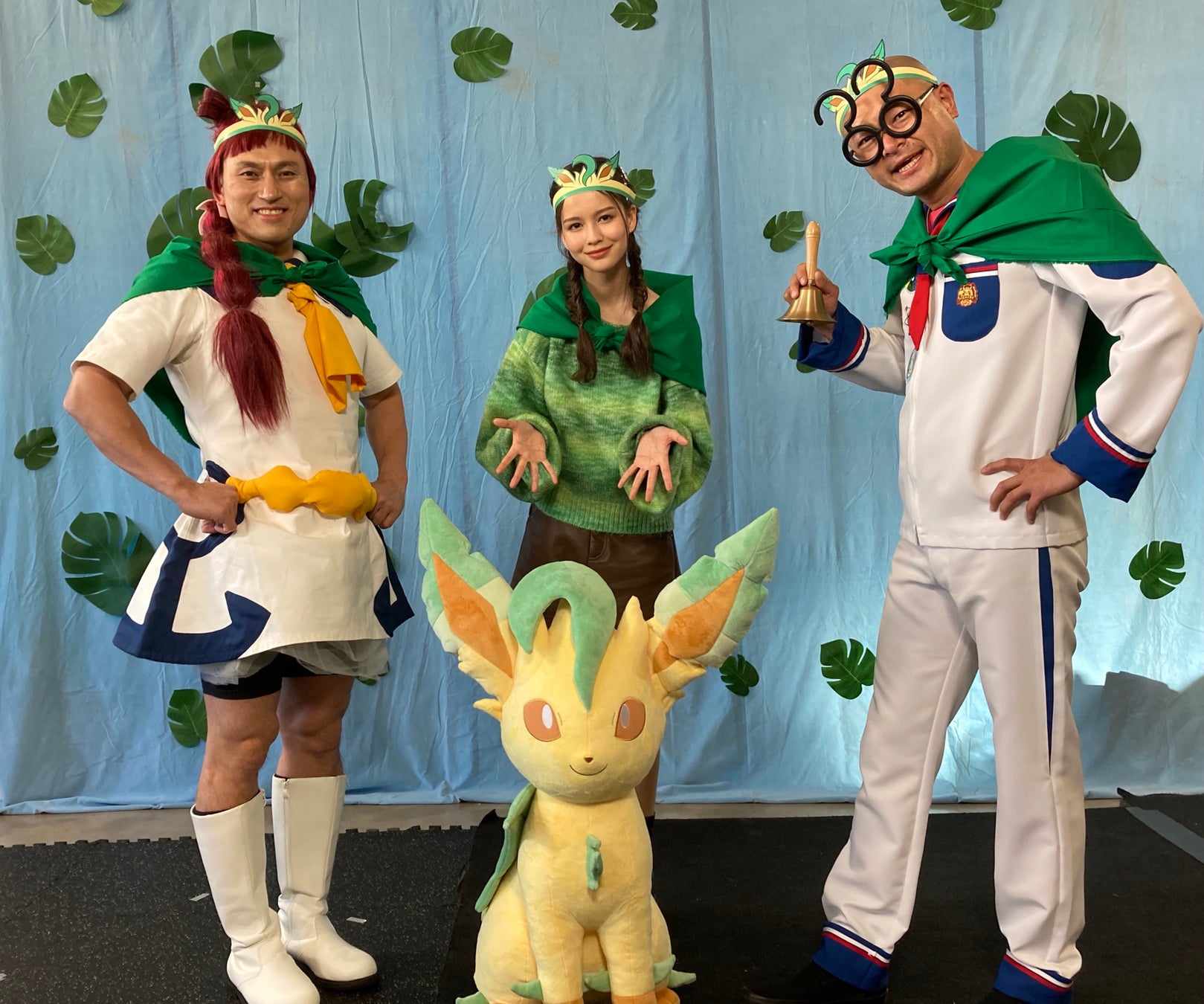 リーフィアになりきって「はっぱカッター」の習得に挑戦!!