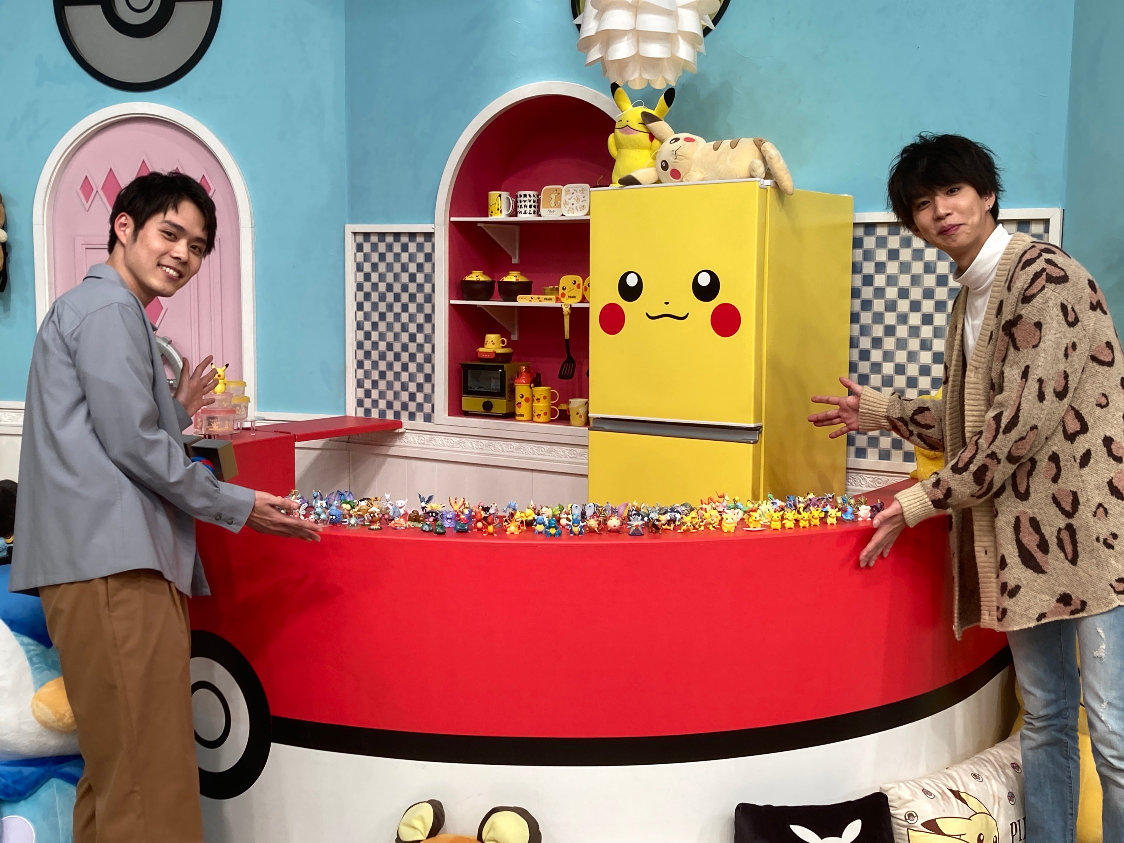 歴代のモンコレがポケんちのカウンターに！