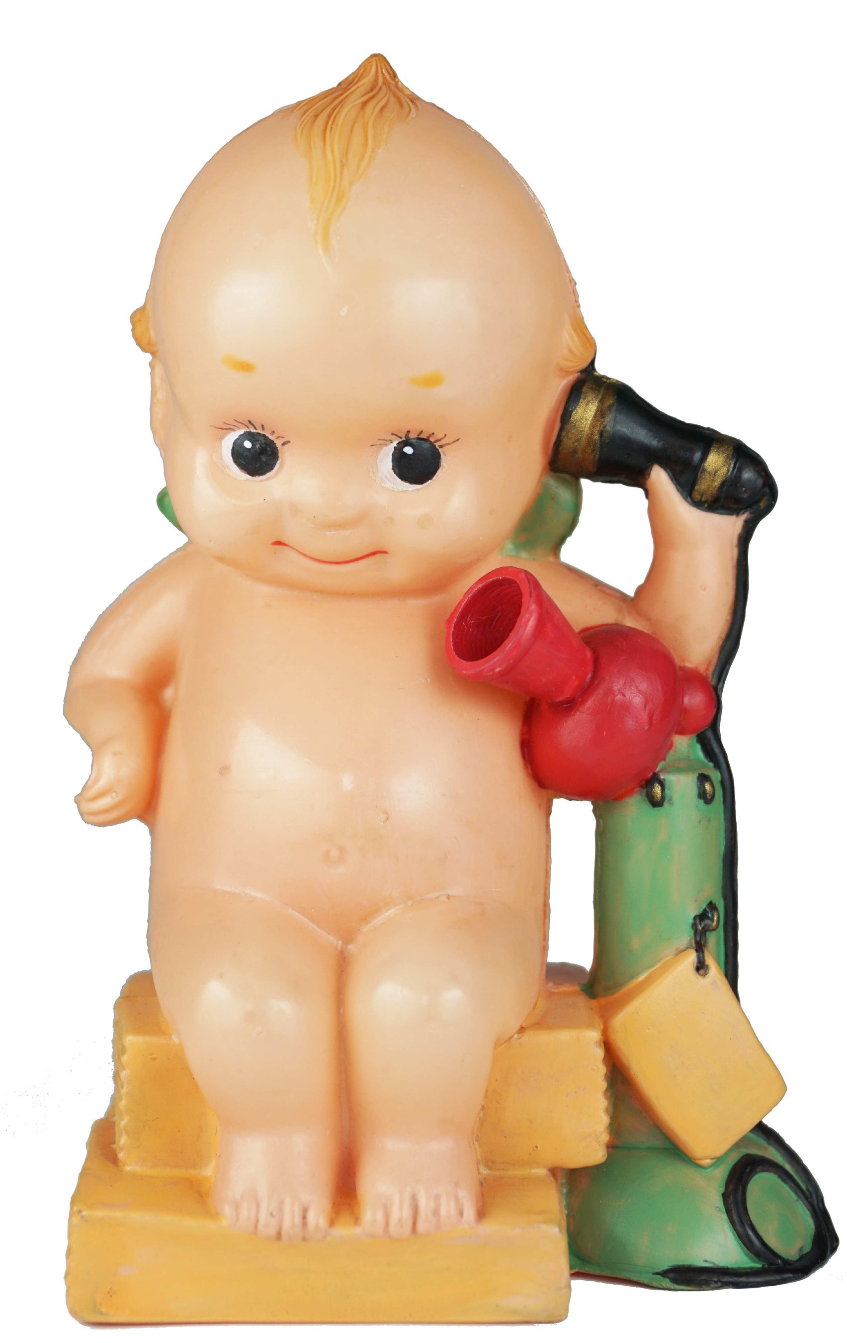 キューピーと電話（1930年代）