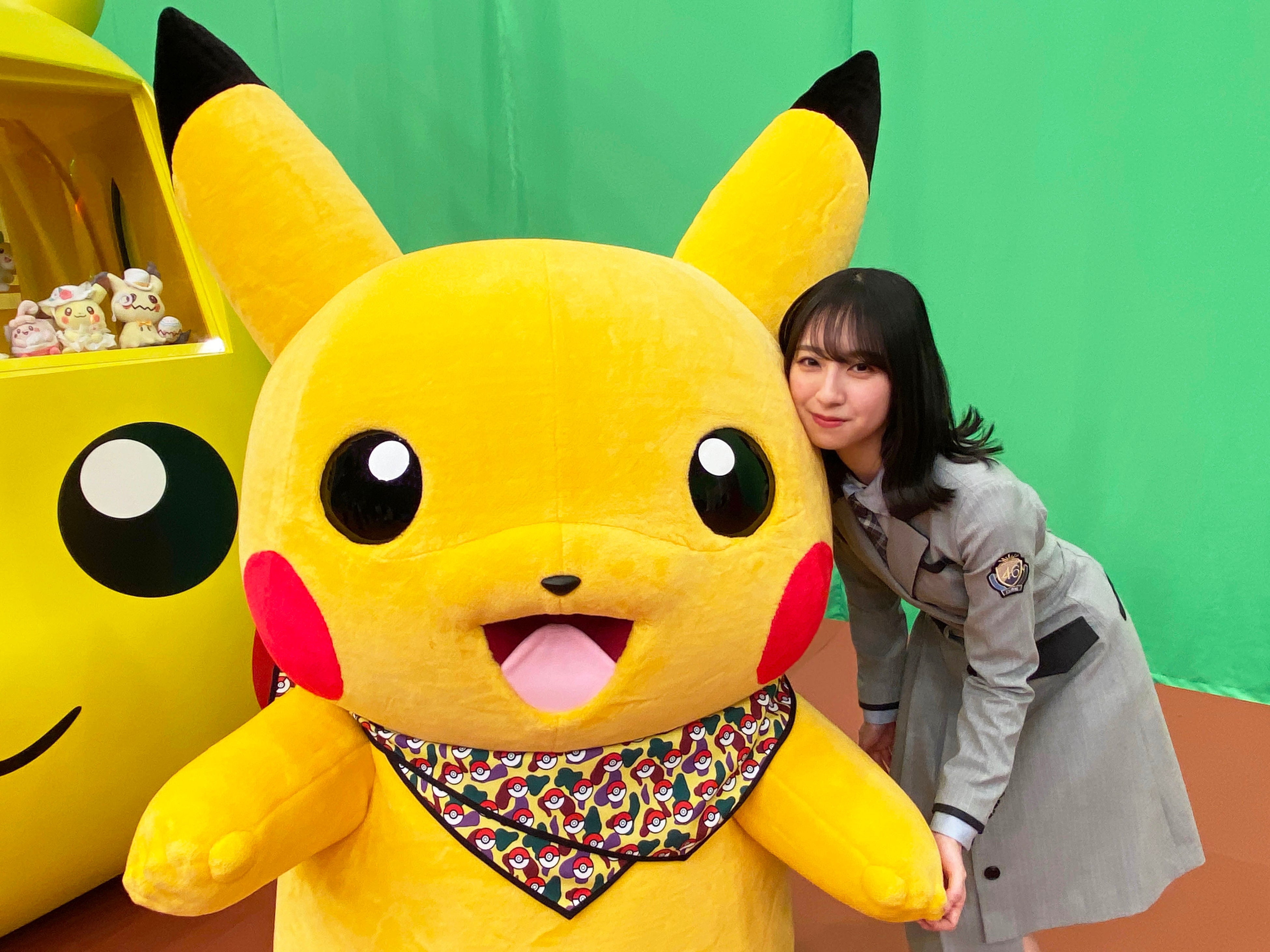 日向坂46・金村美玖ちゃんとピカチュウ