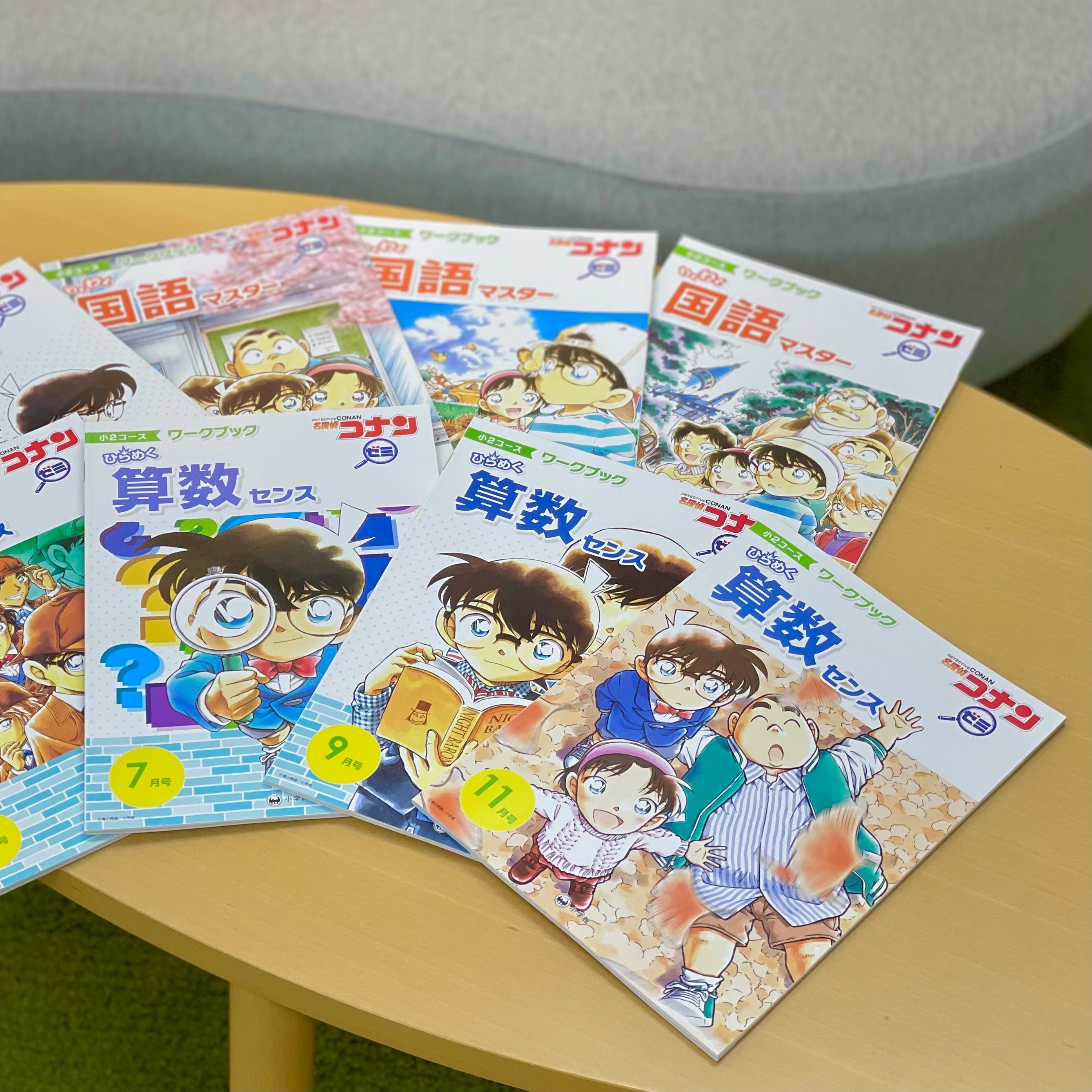名探偵コナンゼミ　小6コース　国語・算数　5月号から3月号まで 名探偵コナンゼミ 小6コース 国語・算数 5月号から3月号まで