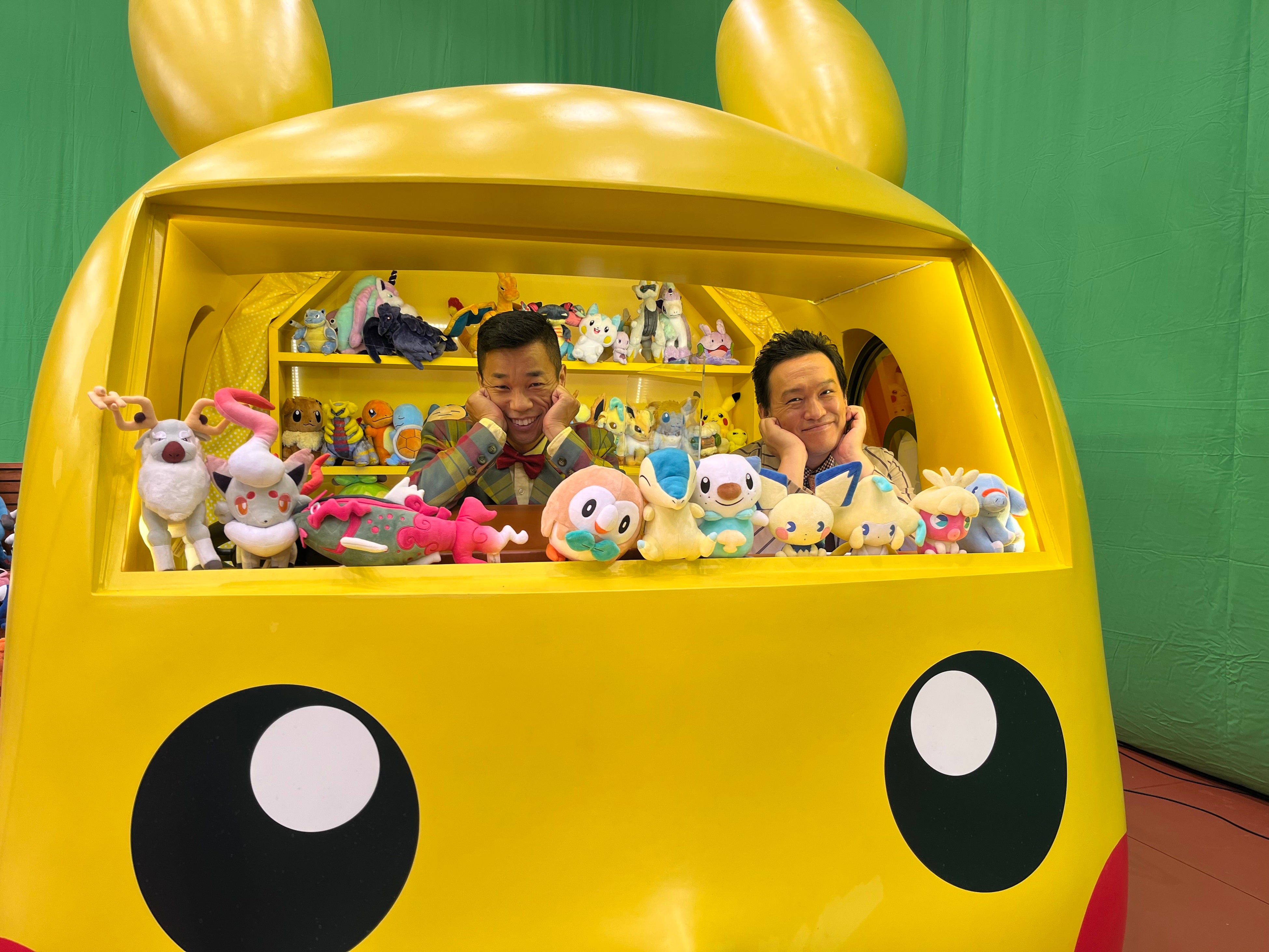 COWCOWはどこいこっカーの特等席からスゴワザを一緒に見るよ！