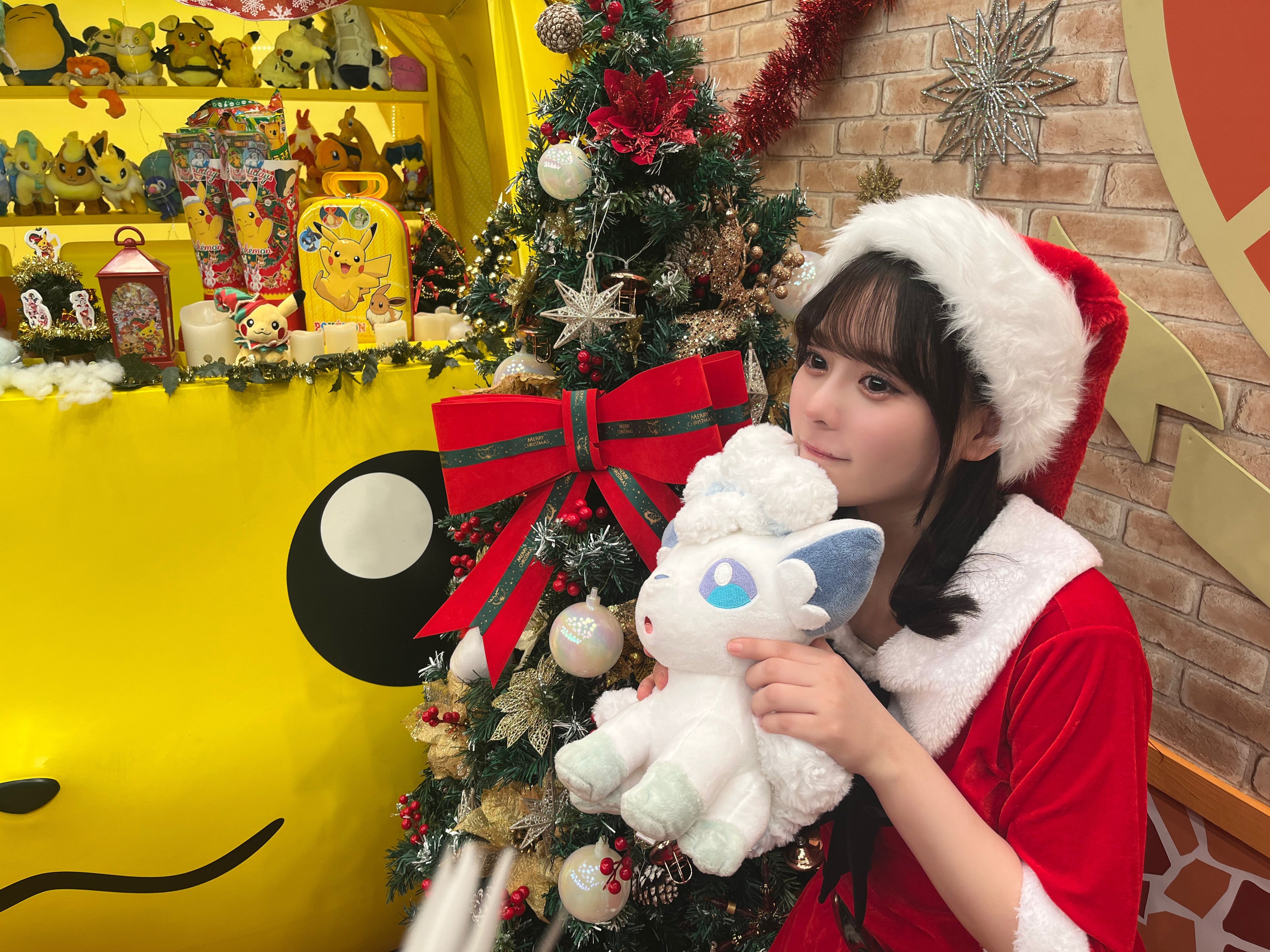 一番好きなポケモンのロコン(アローラのすがた)と記念写真！