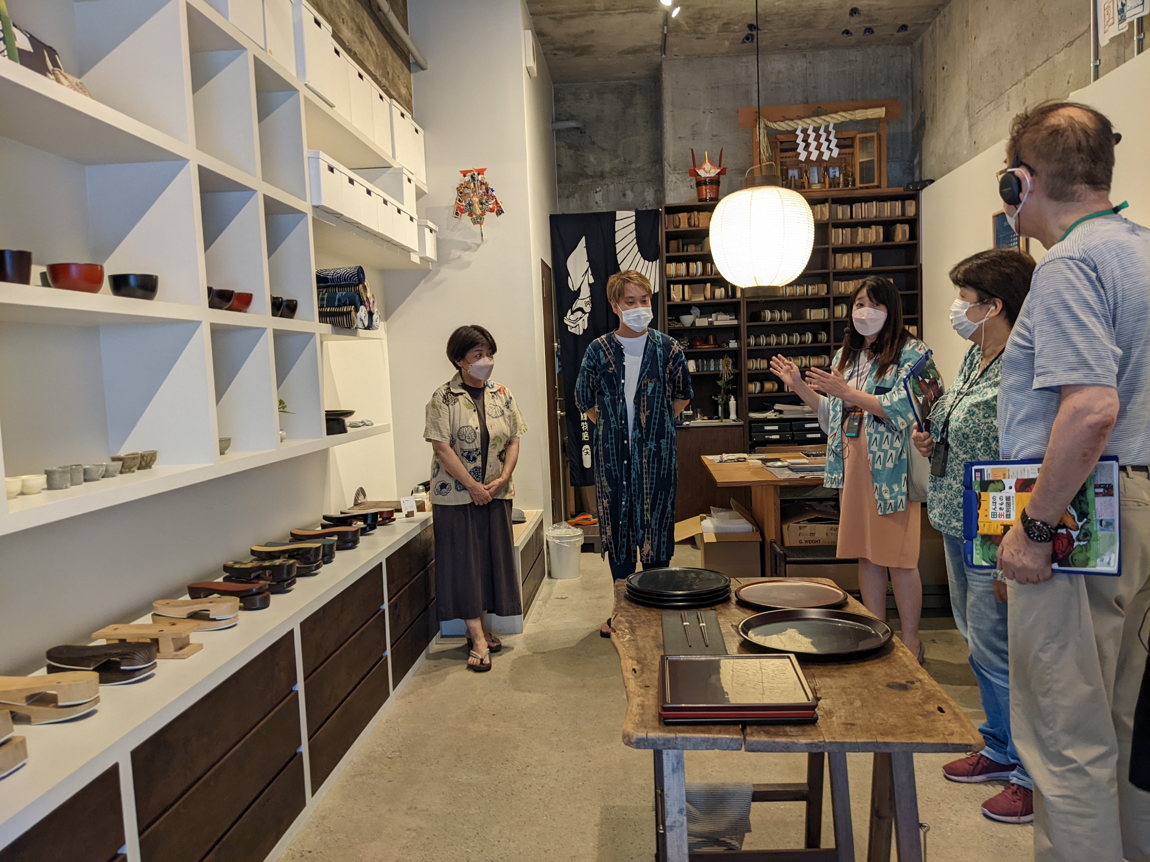 フィールドワークの様子