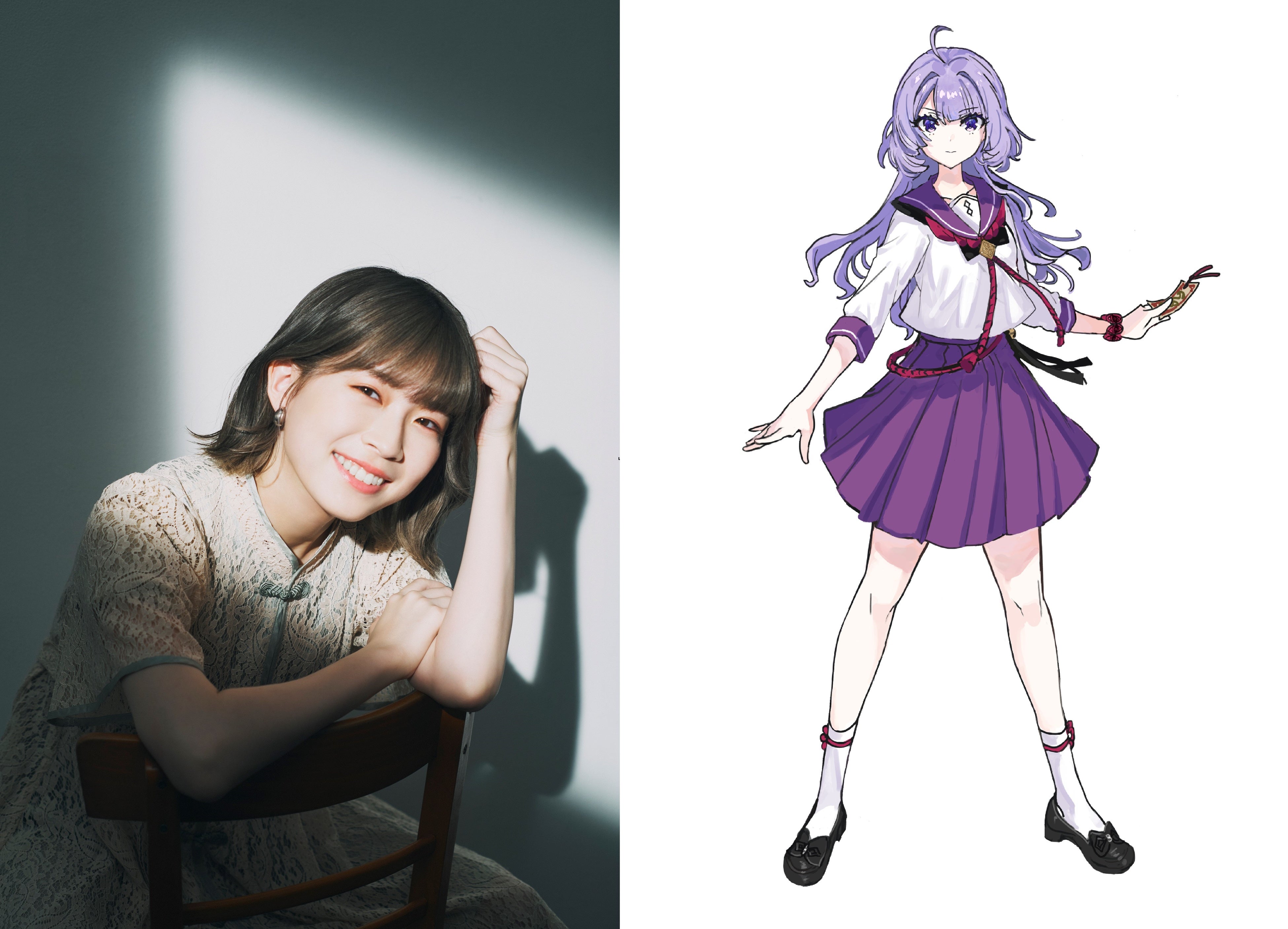 新作ホラーアニメ短編集「ななし怪談」ゲスト声優に＝LOVE野口