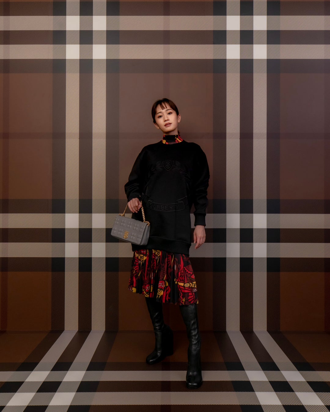 前田敦子氏 © Courtesy of Burberry