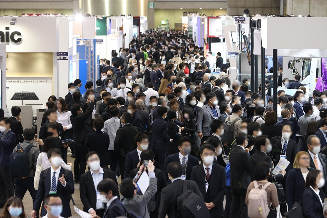 23年3月「脱炭素経営EXPO」を含む同時開催展会場の様子