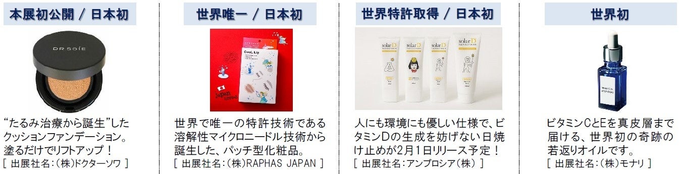 今週12日(水)から東京ビッグサイトで開催！最新コスメ23,000点が集結