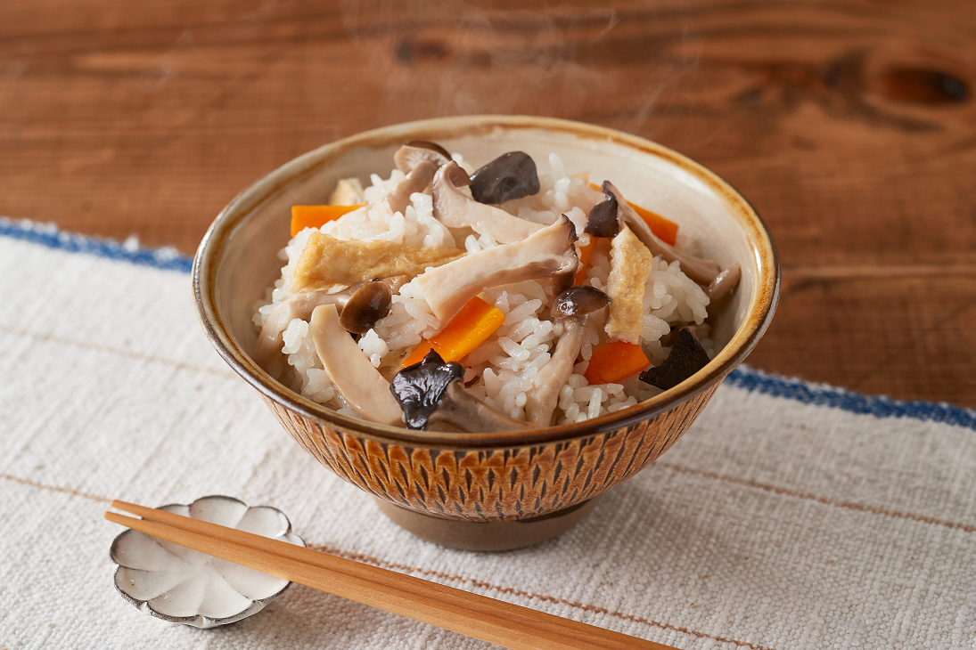 白だし炊き込みご飯