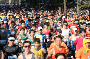 2023年「第60回愛媛マラソン」の様子