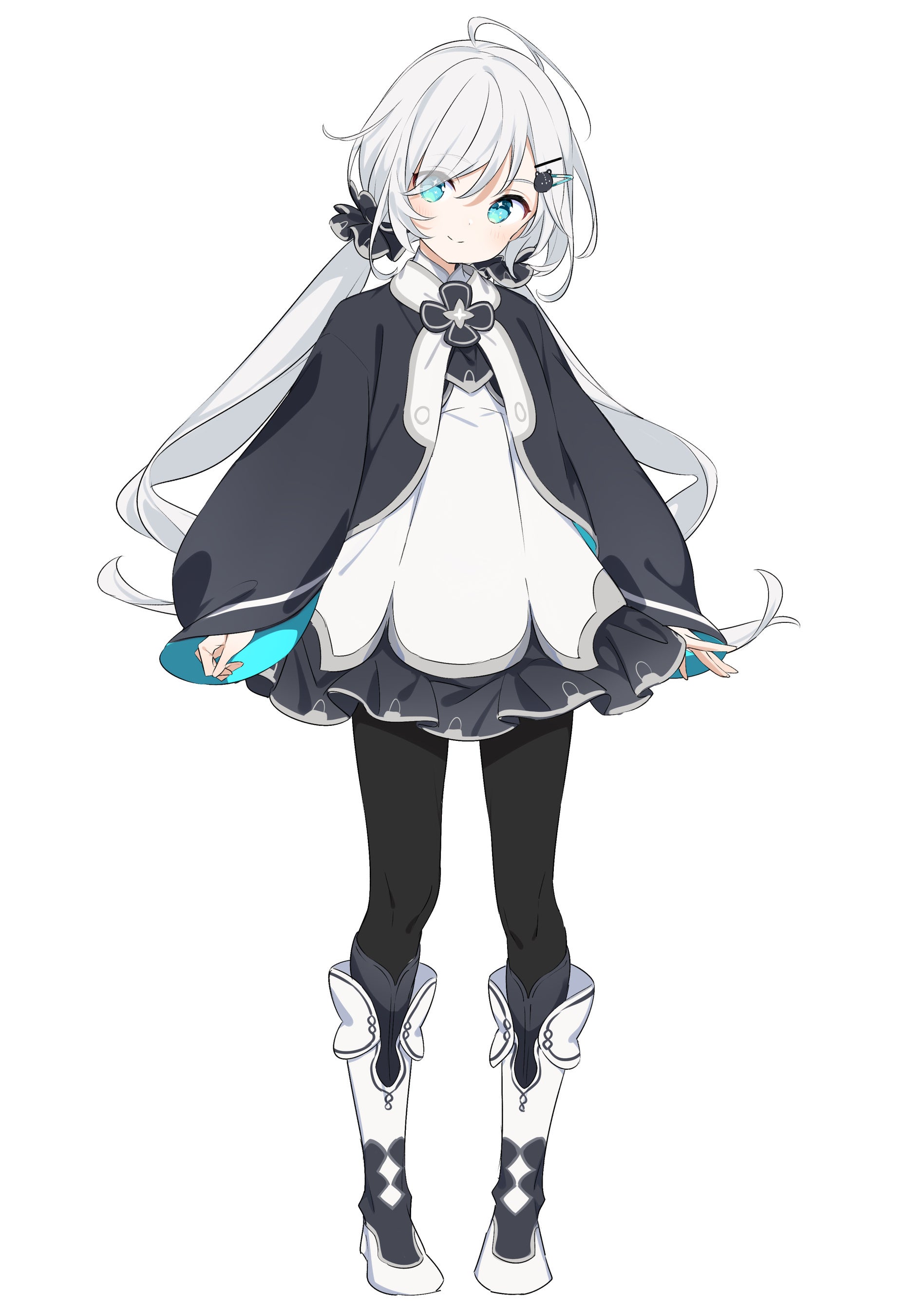 白星アンネ新ビジュアル 　イラスト・デザイン：木屋 町