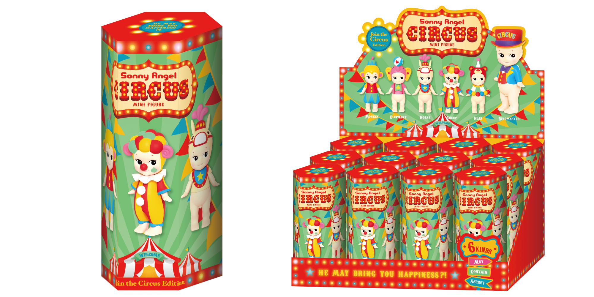 アメリカで大人気のソニーエンジェル。大好評サーカスシリーズに新