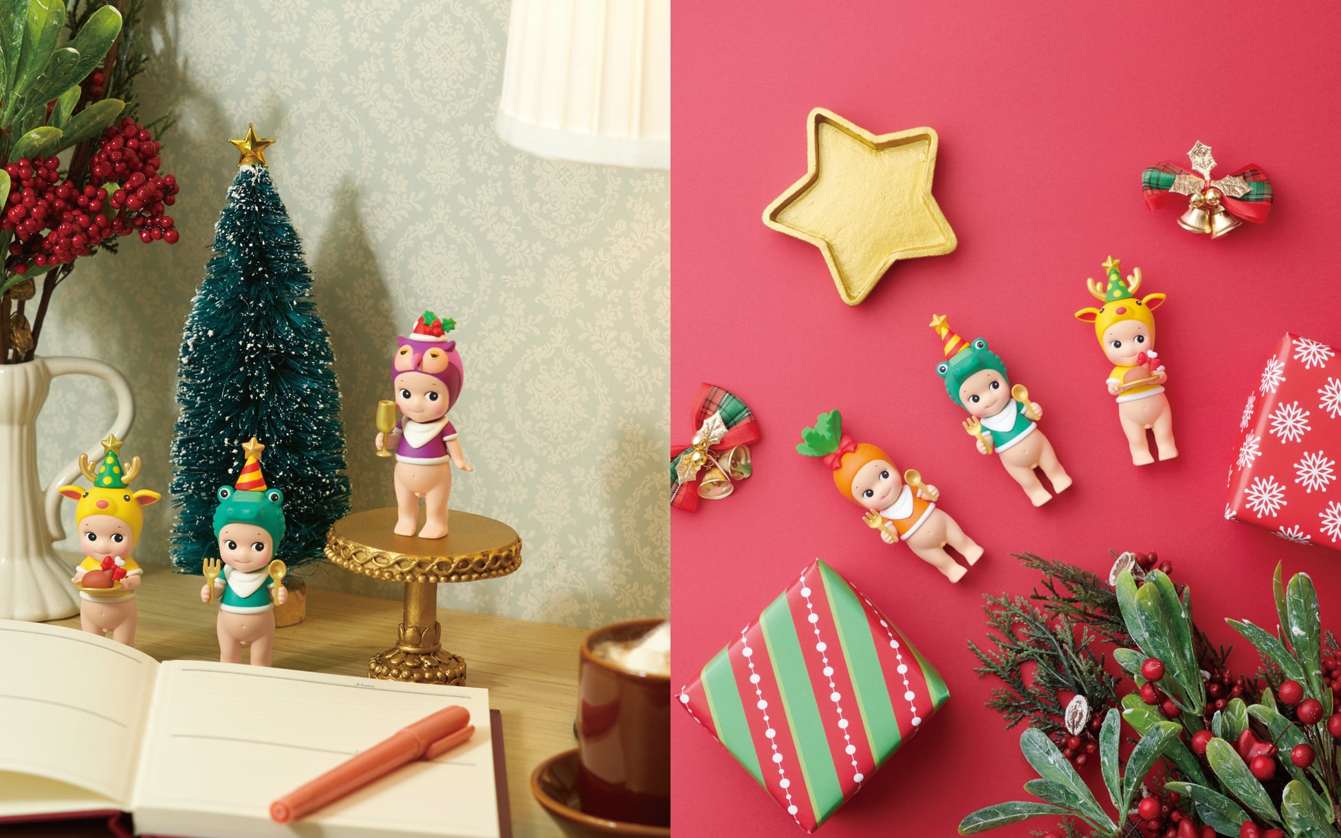 ソニーエンジェル クリスマス クリスマスディナーがさらに楽しくなる!SNSで話題のフィギュア