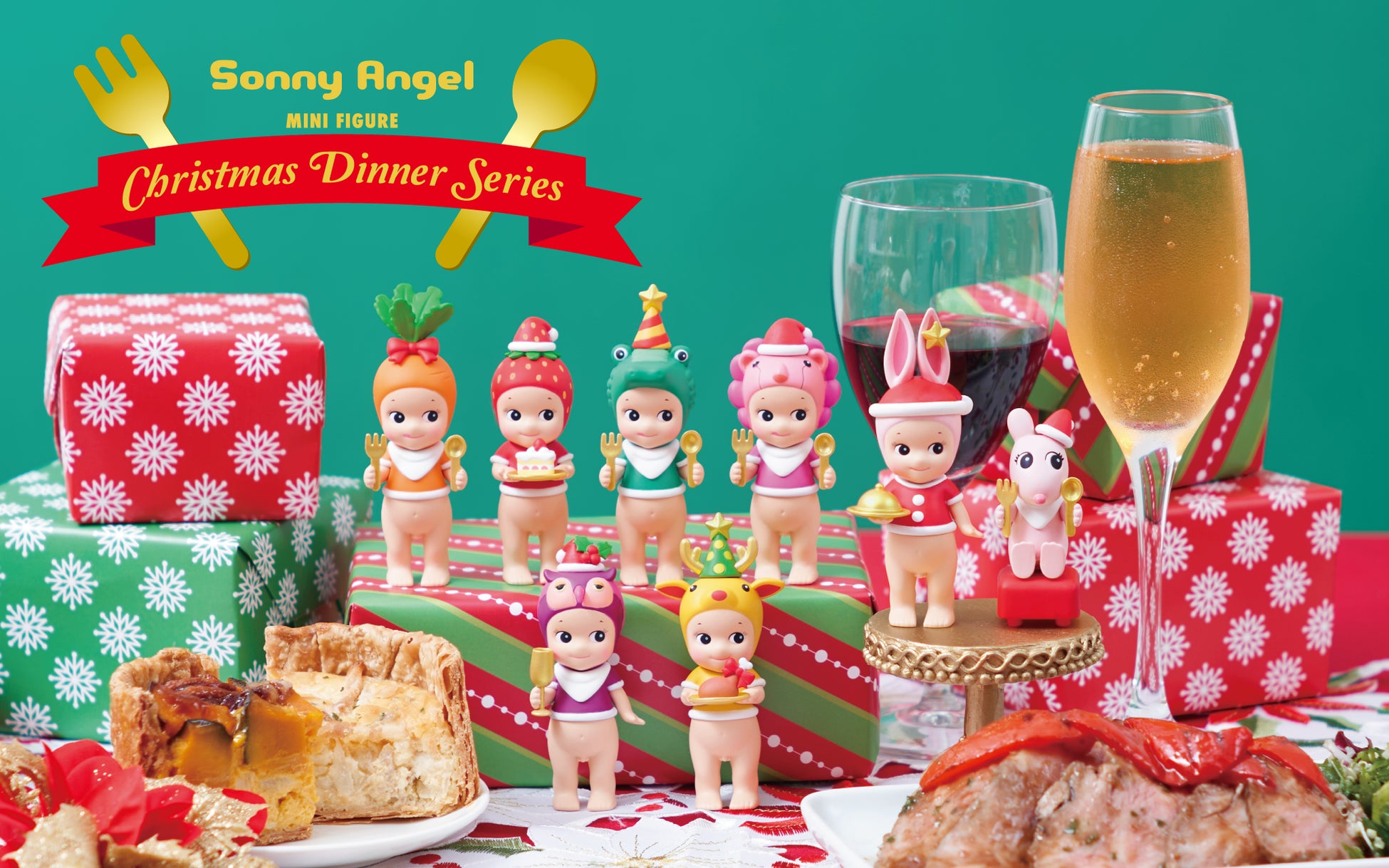 ソニーエンジェル クリスマスディナーシリーズアソートボックス クリスマスディナーがさらに楽しくなる!SNSで話題のフィギュア