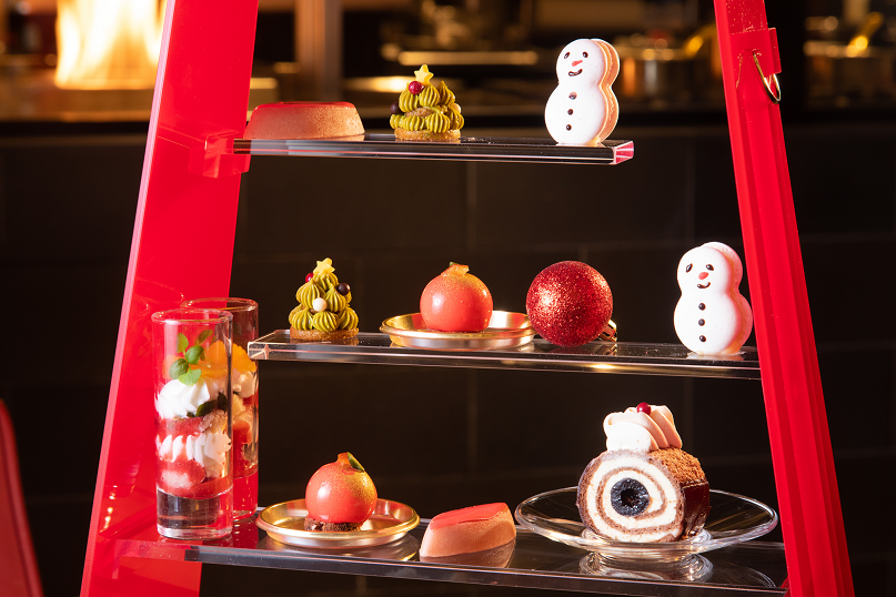 クリスマスアフタヌーンティー付きグリルランチ　イメージ