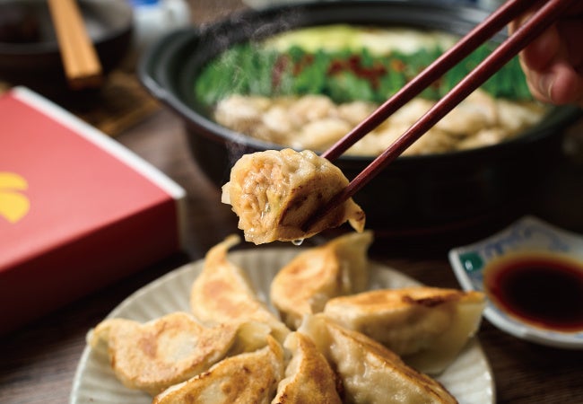 蓮月名物「特製手作り餃子」