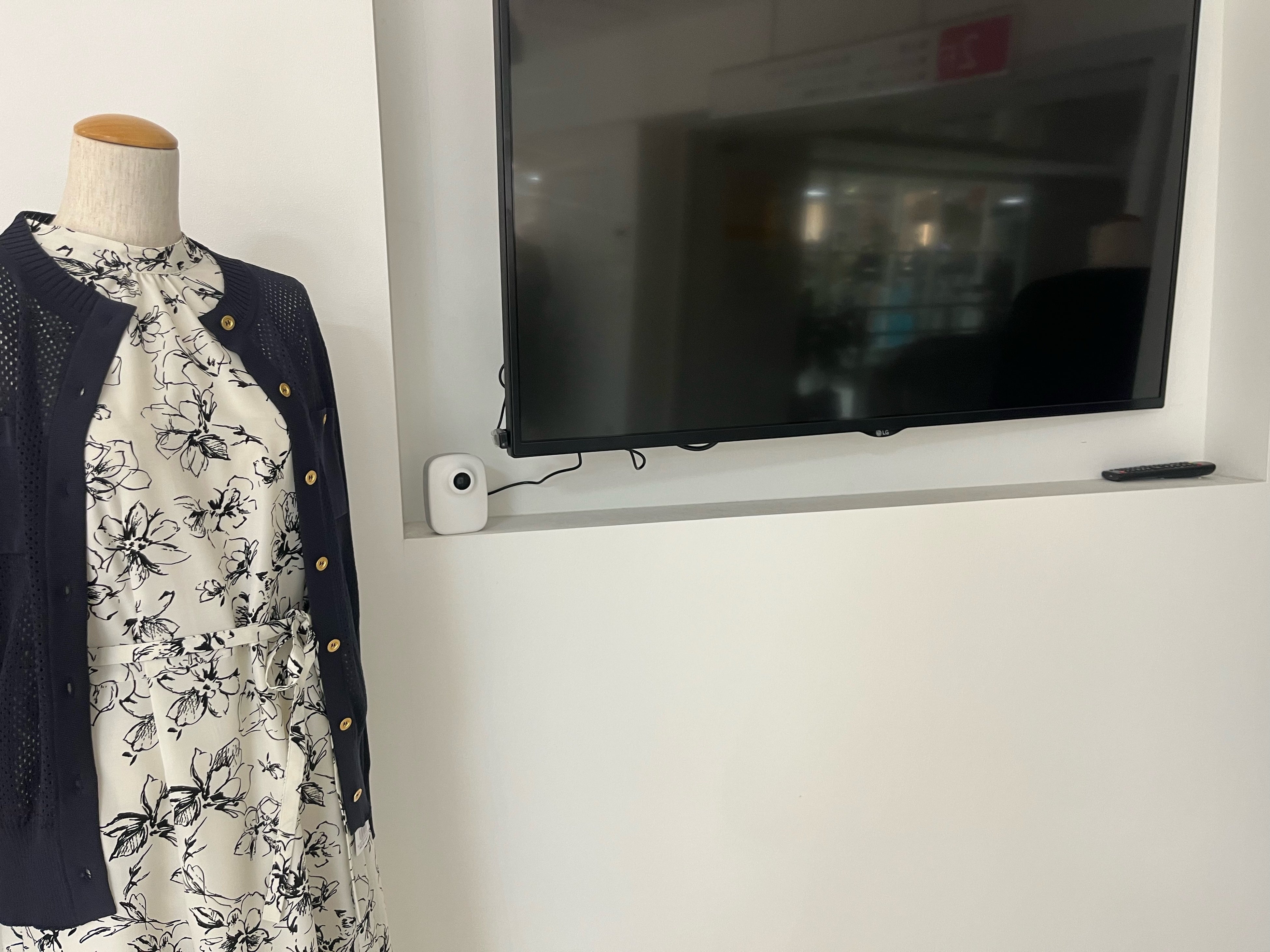 実証実験で設置したAIカメラ