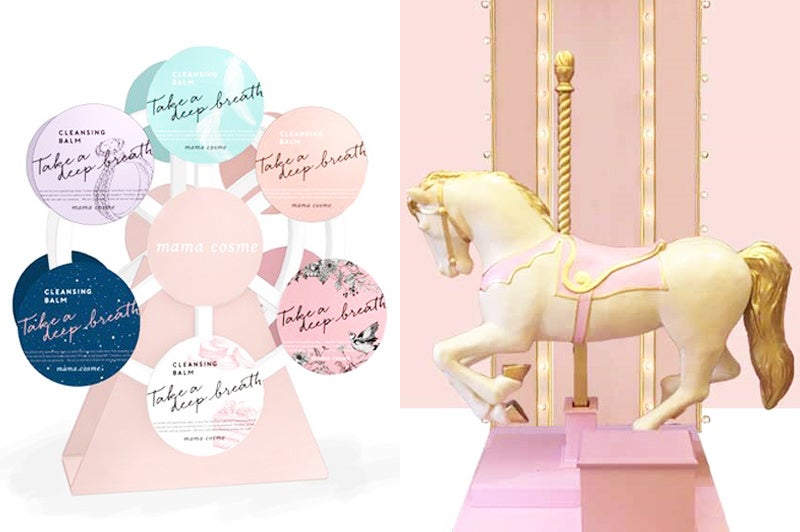 店内には“お出かけ”の期待感や高揚感を演出するさまざまな“仕掛け”が