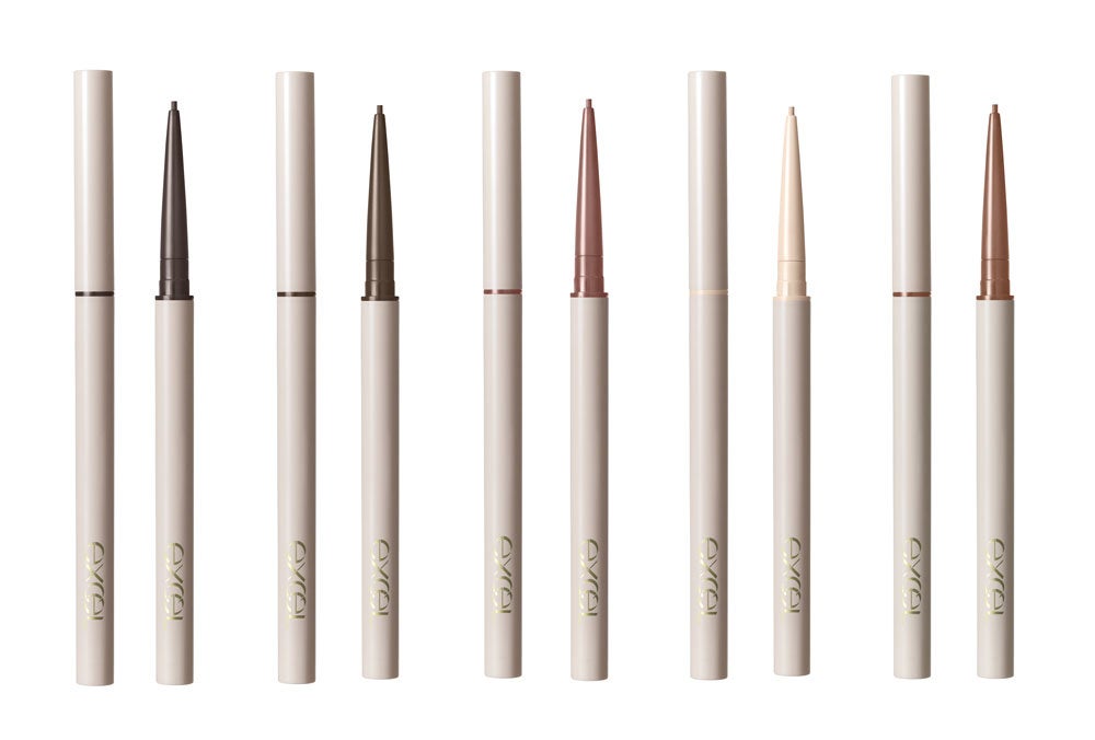 左から：エクセル　ニュアンスフル　ペンシルライナー　ＮＰ０１～ＮＰ０５