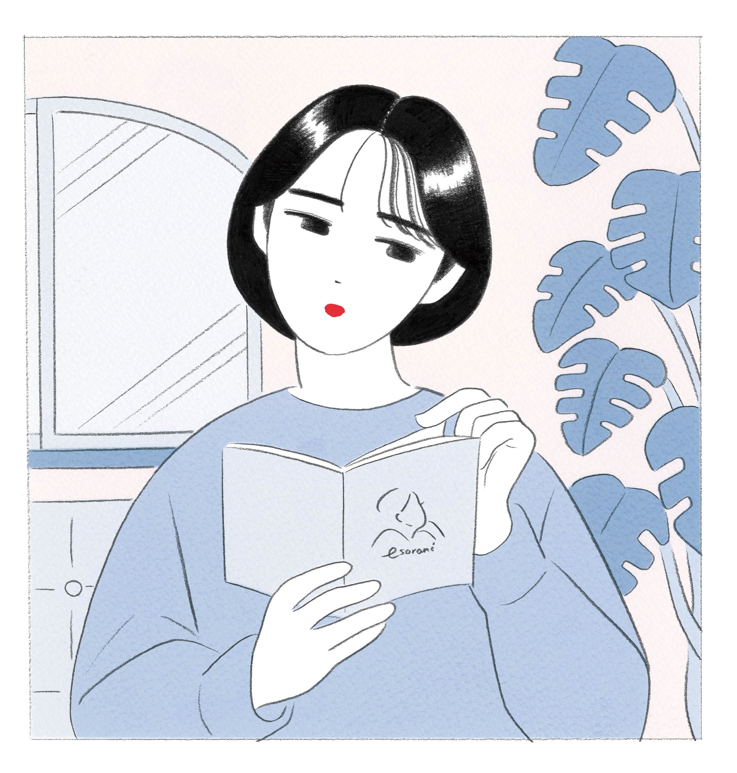深川優原画水彩画