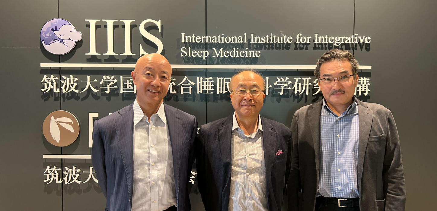 （左）S’UIMIN 代表取締役社長　藤原正明様、（中央）協和 代表 堀内泰司、（右）S’UIMIN 取締役会長CSO 柳沢正史様