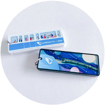 小田急 × biblle オリジナルデザインタグ 小田急線5000形車両等をモチーフに