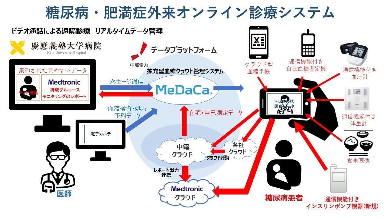 糖尿病・肥満症外来において「血糖クラウド管理システム」を活用