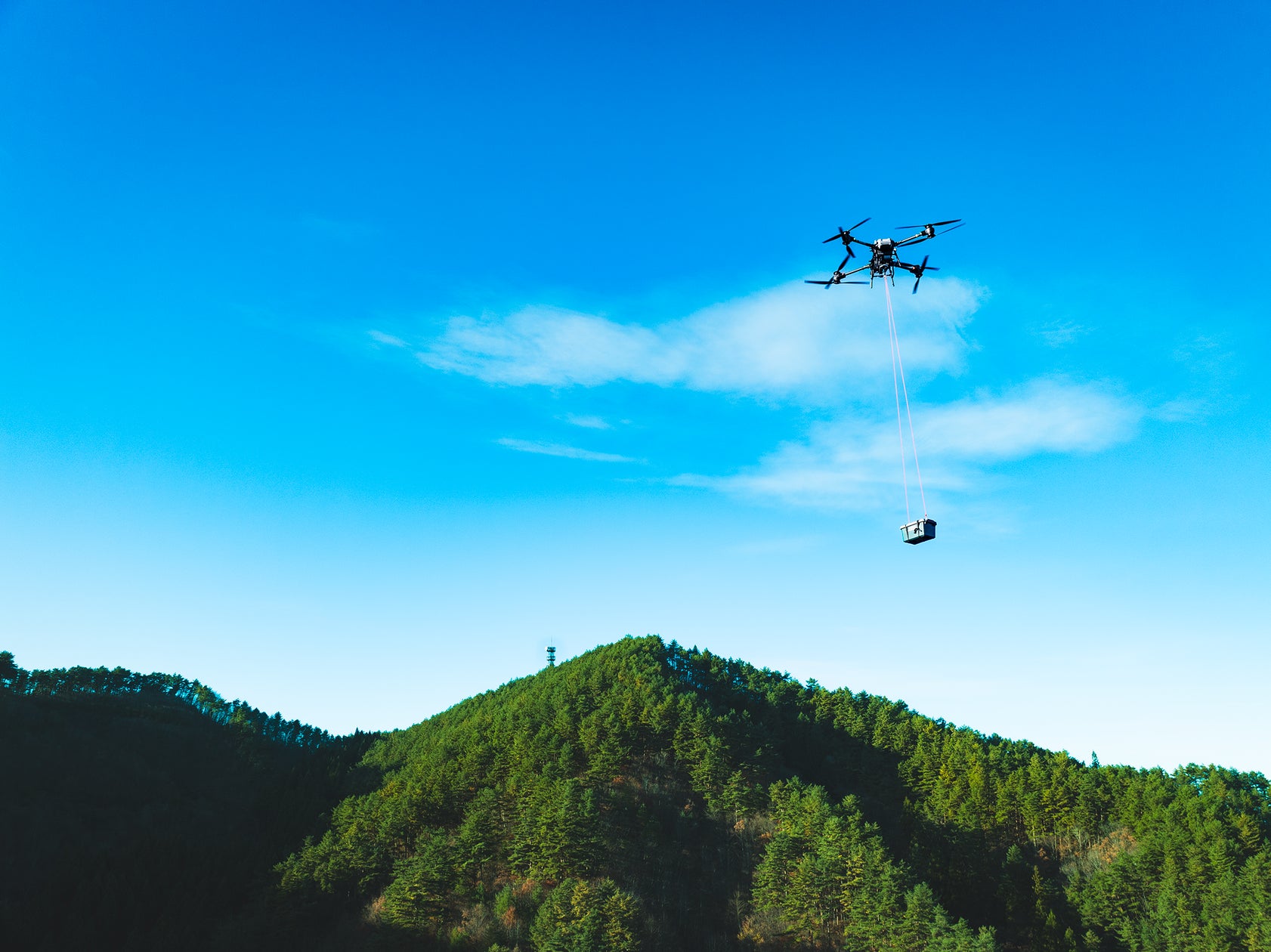 ドローンで切り開く山岳物流の新しい「あたりまえ」の提案 | 株式会社 東北ドローンのプレスリリース