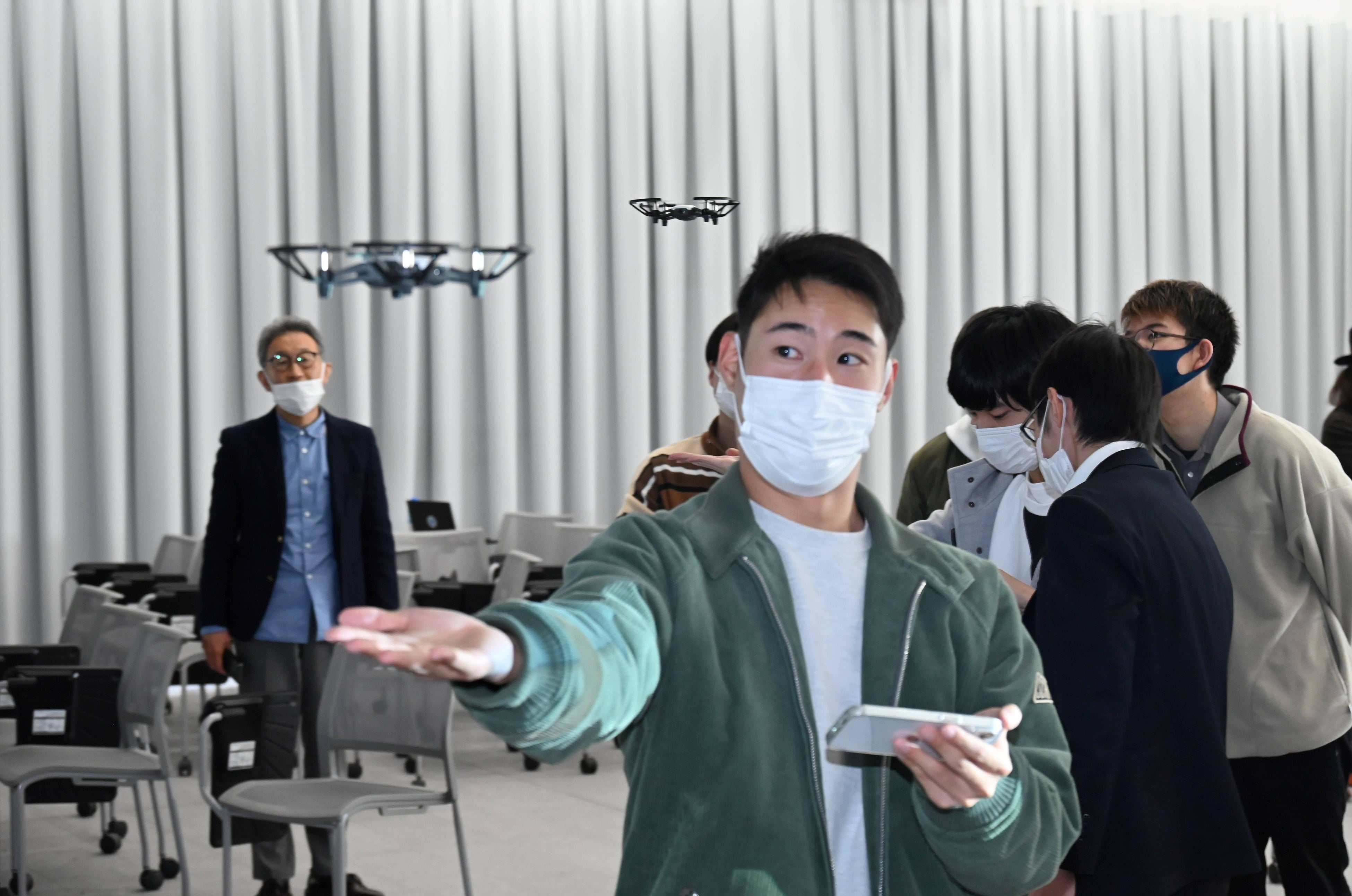 当日のドローン講習会の様子②