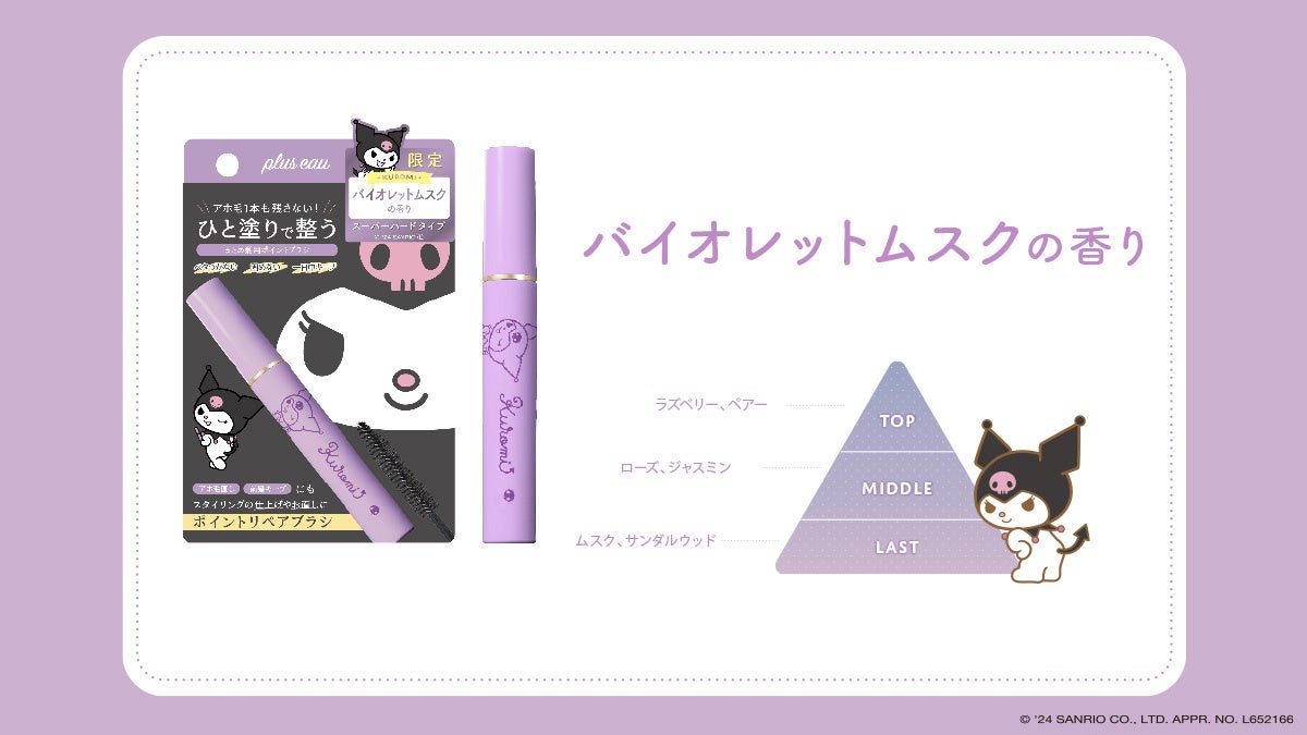 シナモロール・マイメロディ・クロミ×plus eau】ポイントリペア